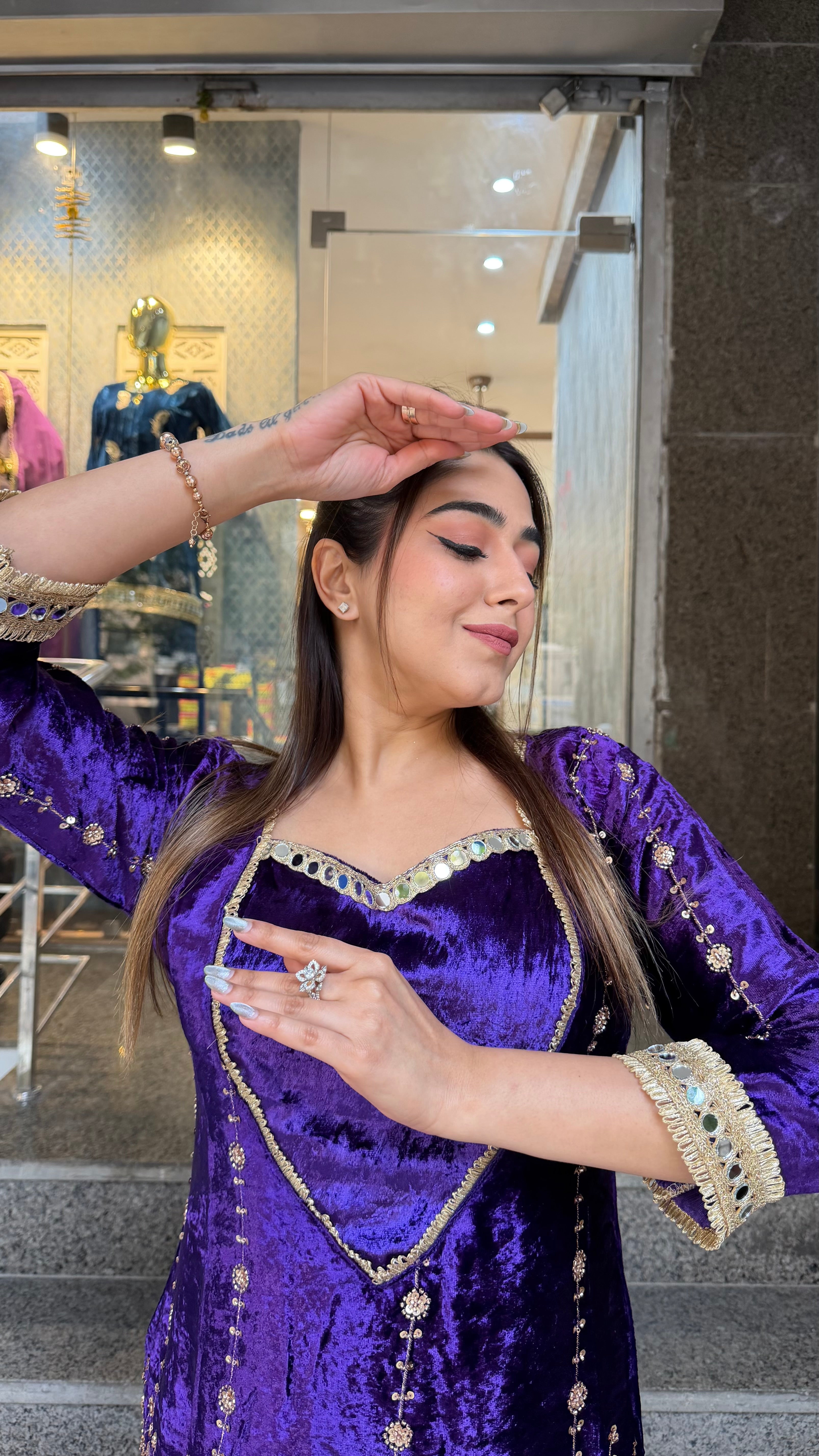 The Mastani Velvet Co Ordset