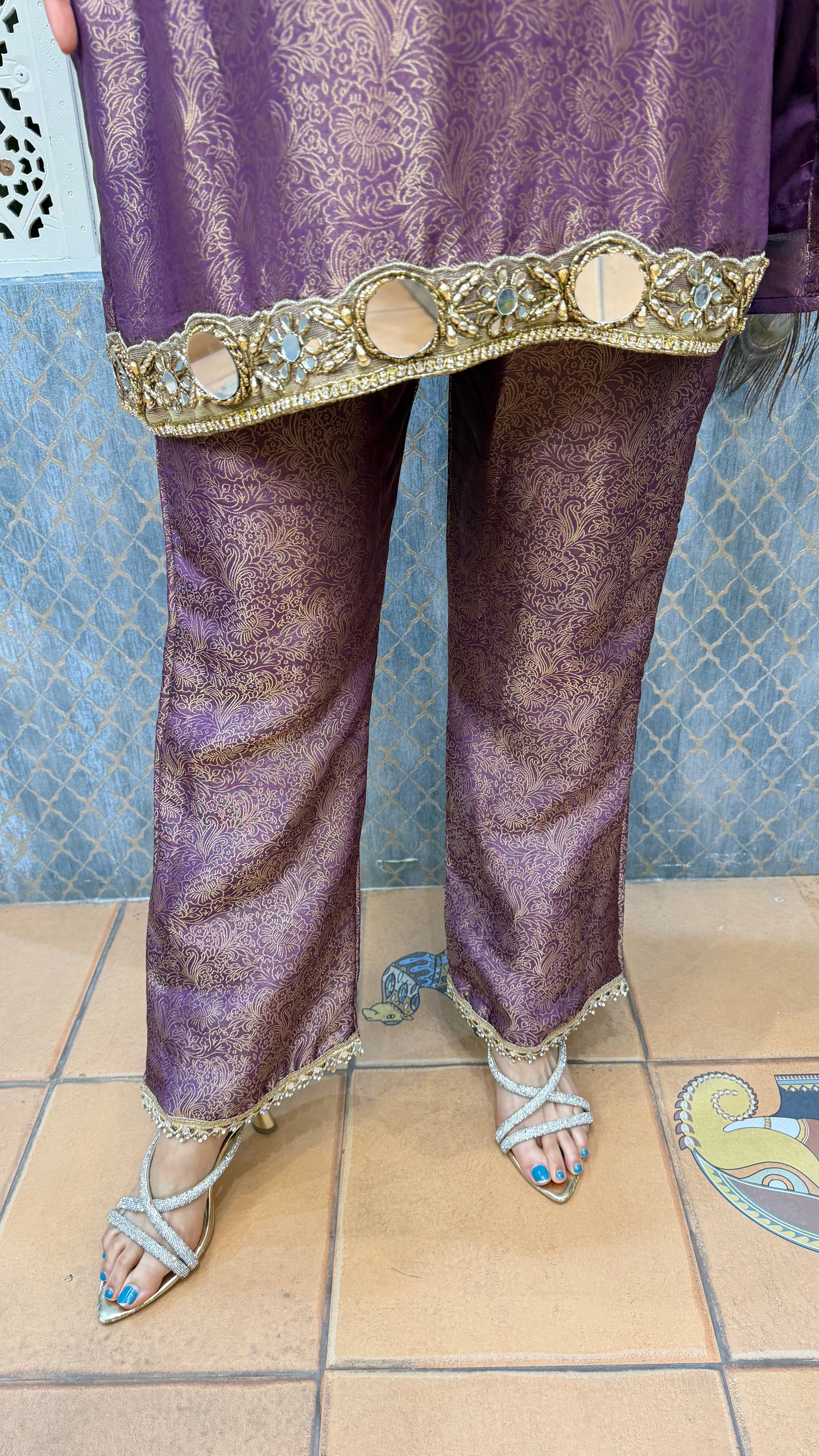 The Jannat Brocade Set