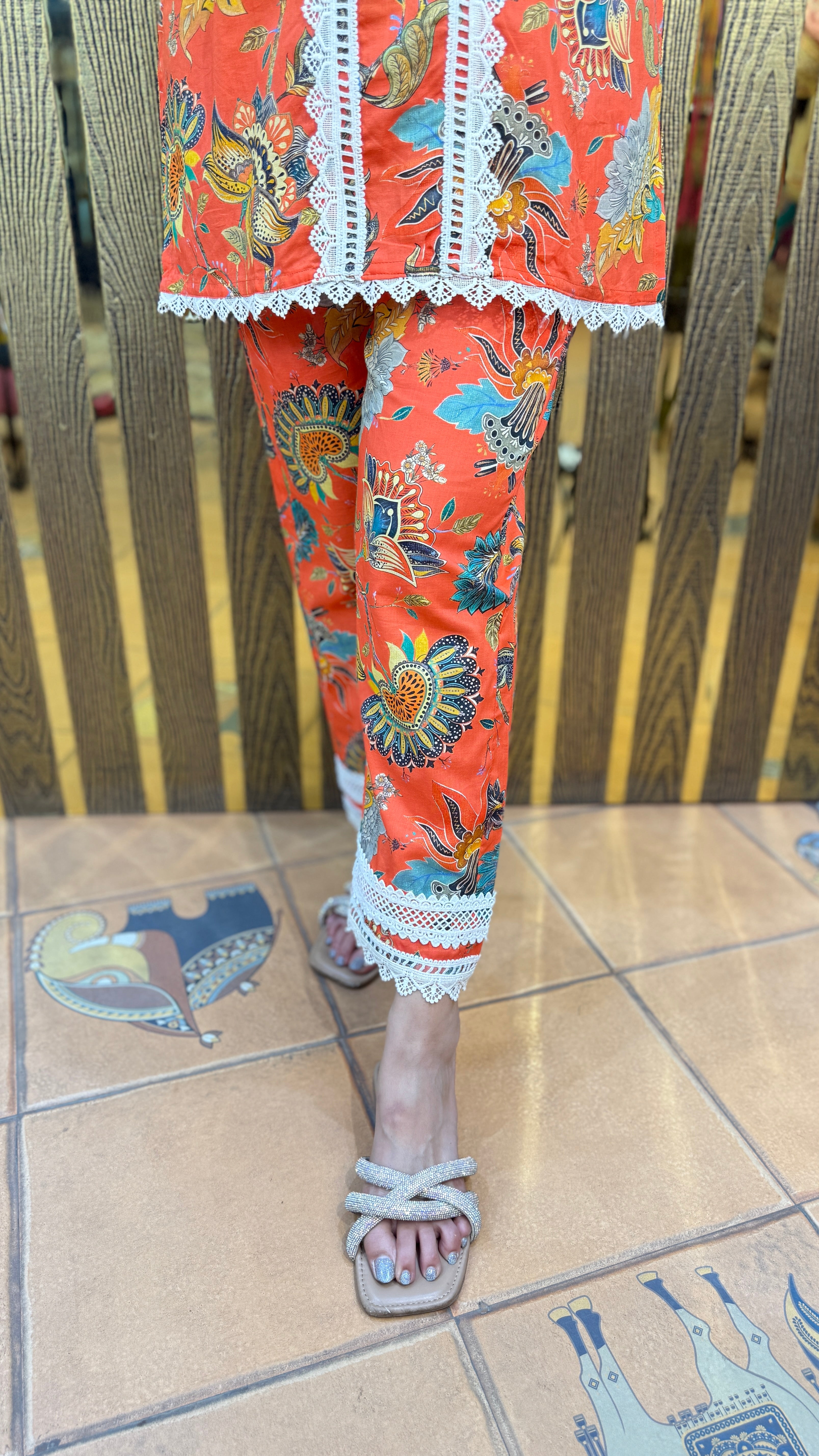 The Techno Printed Co Ord Set