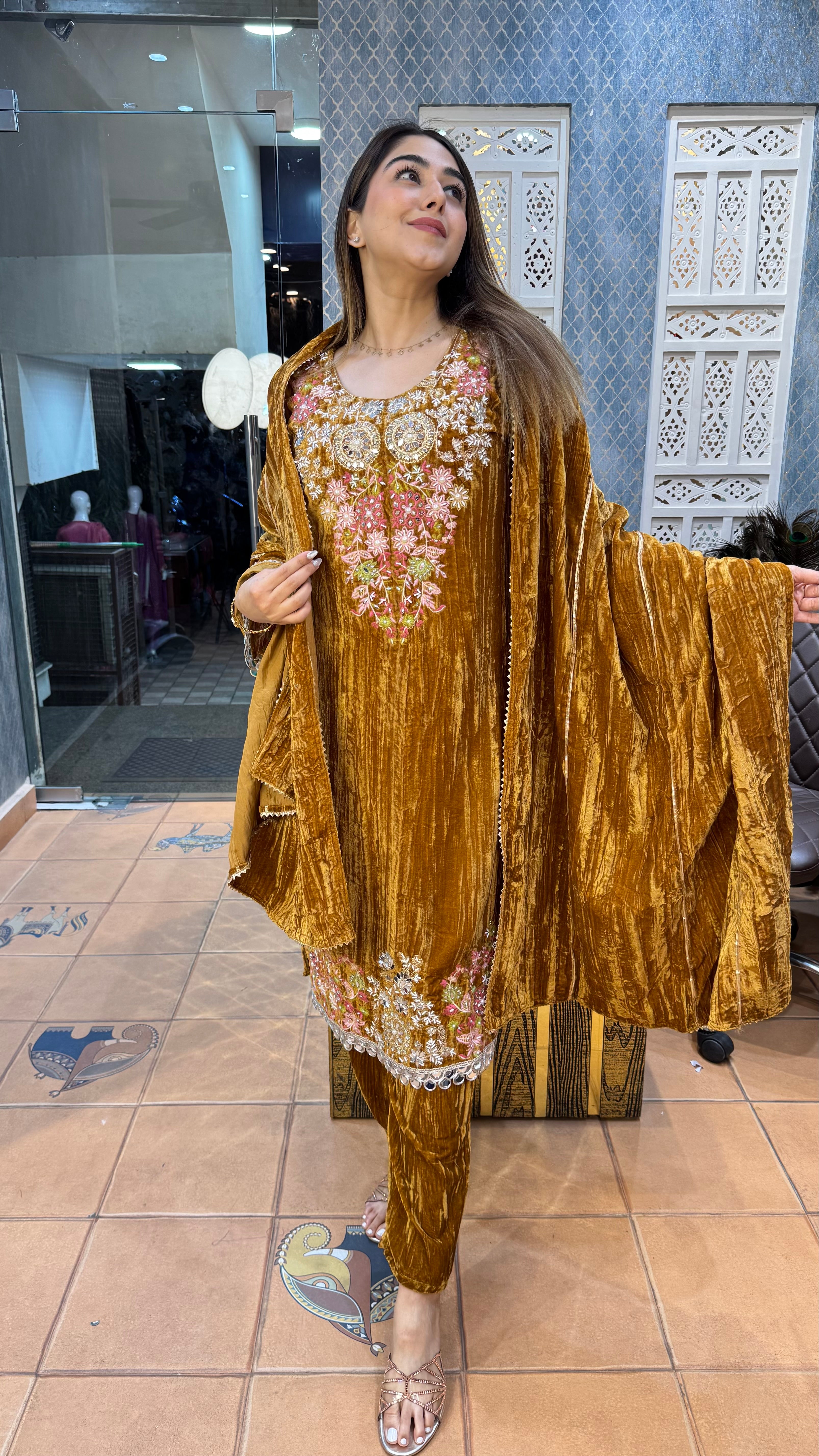 The Dastoor Velvet Suit