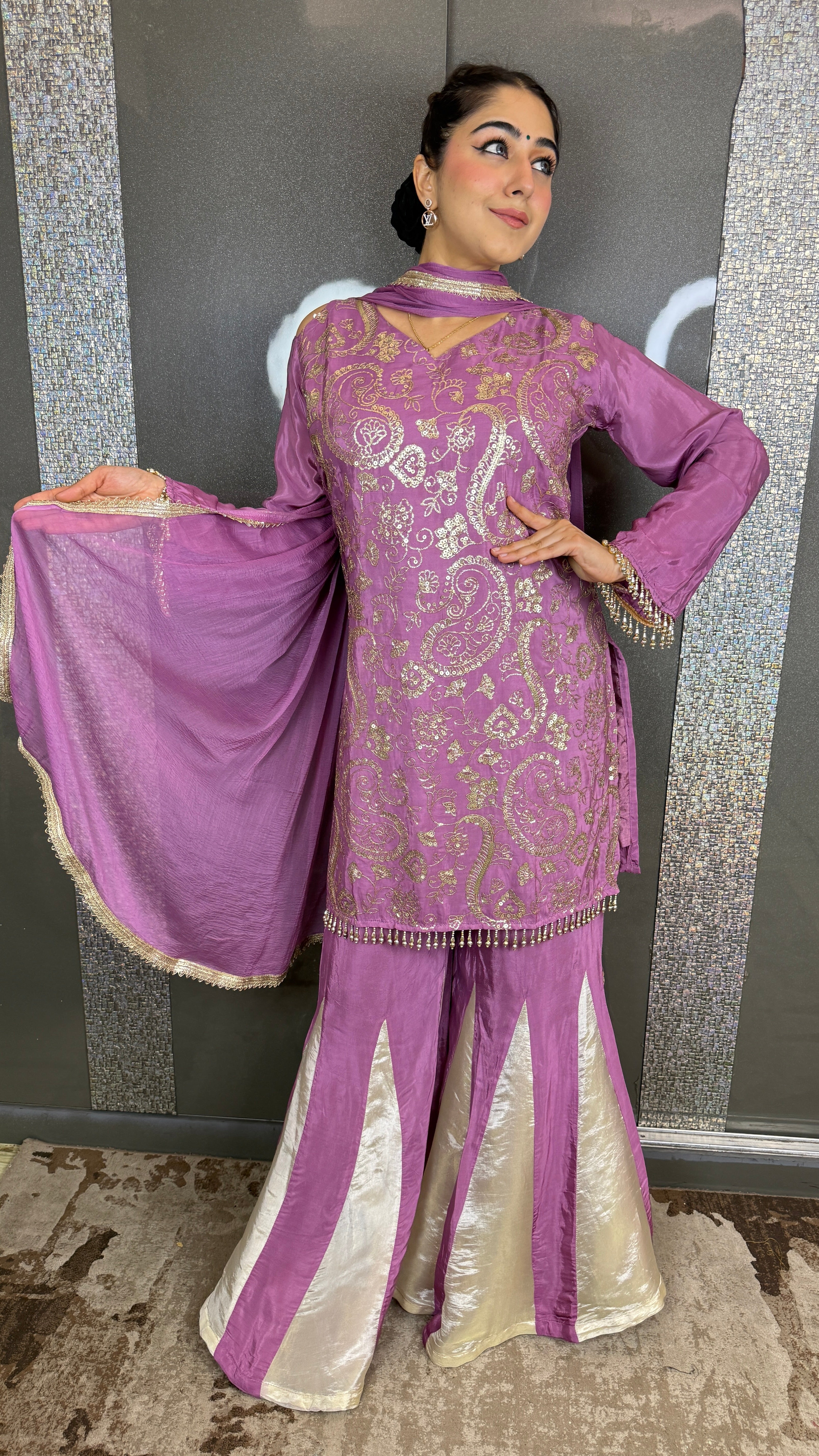 The Mohini Sharara Suit