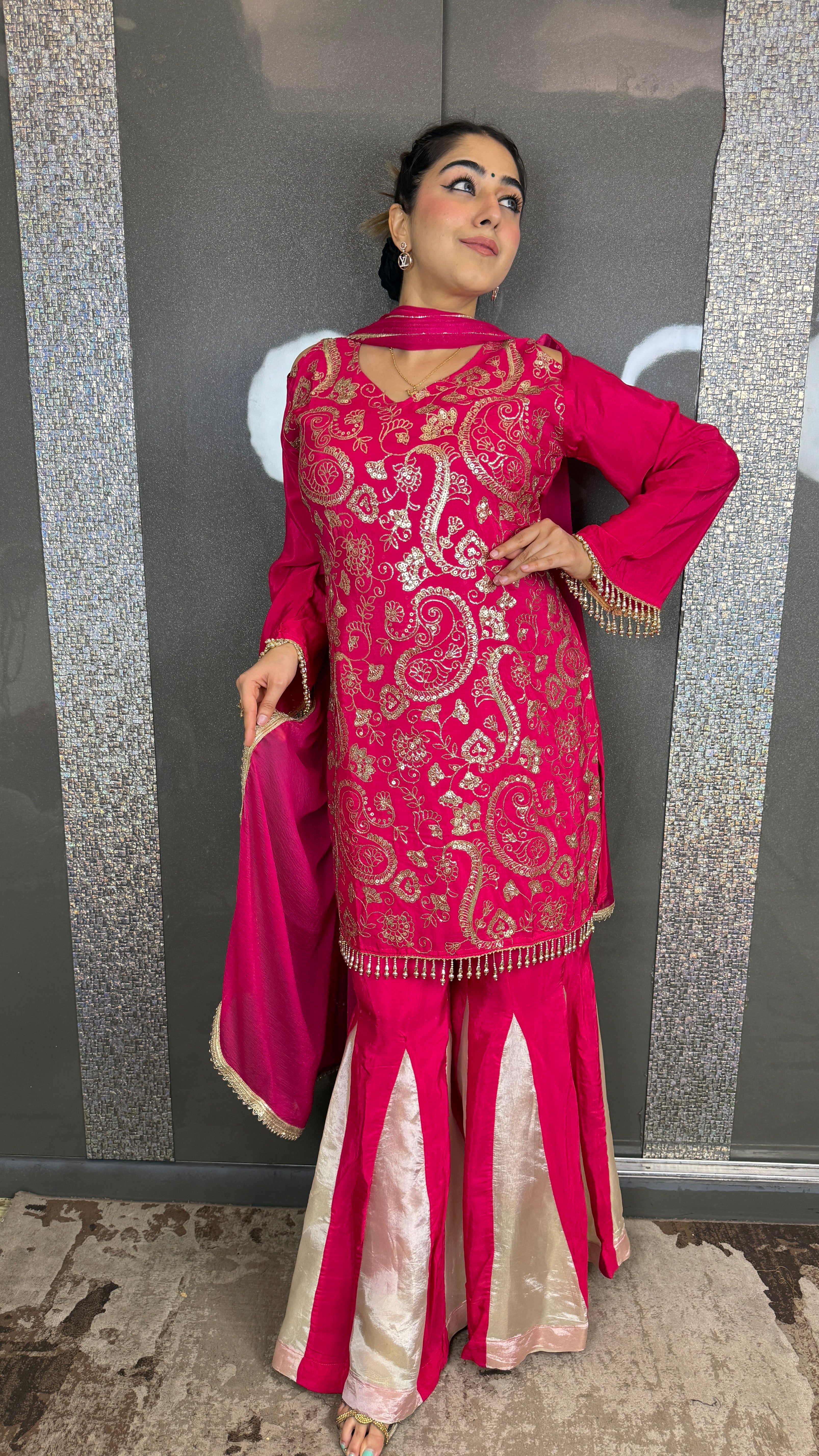 The Mohini Sharara Suit