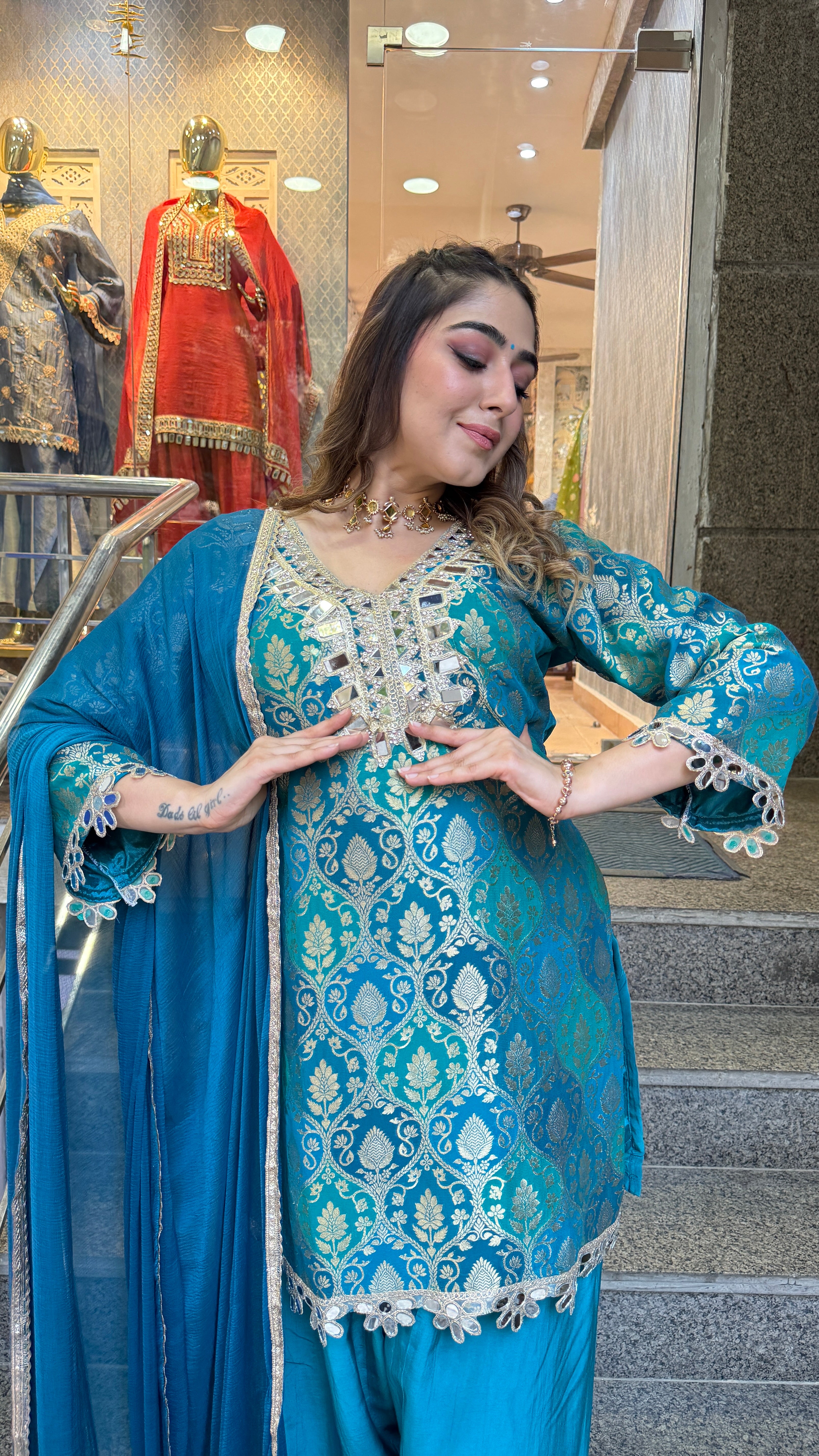 The Chandni Farshi Suit