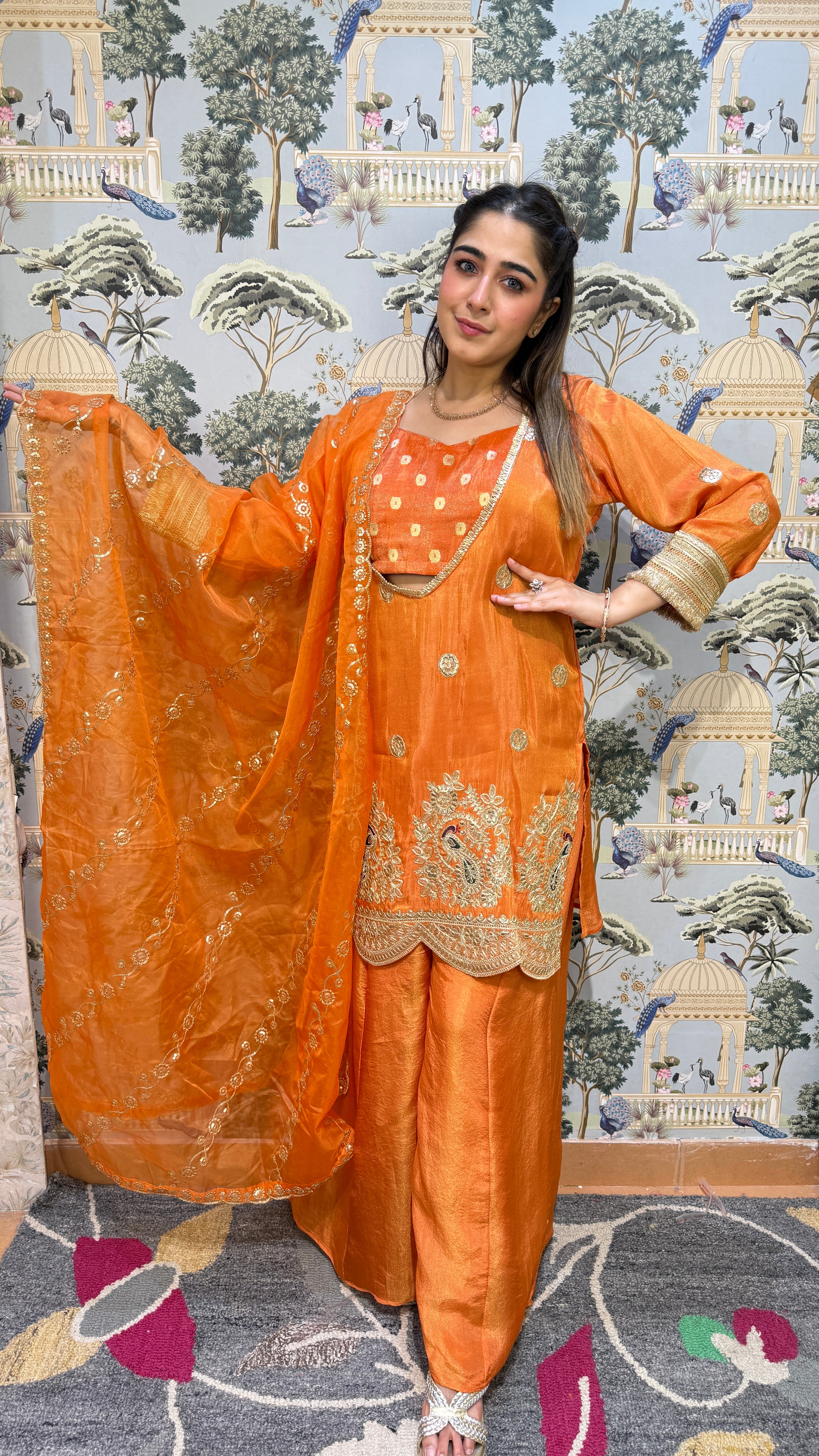 The Morni Choli Set
