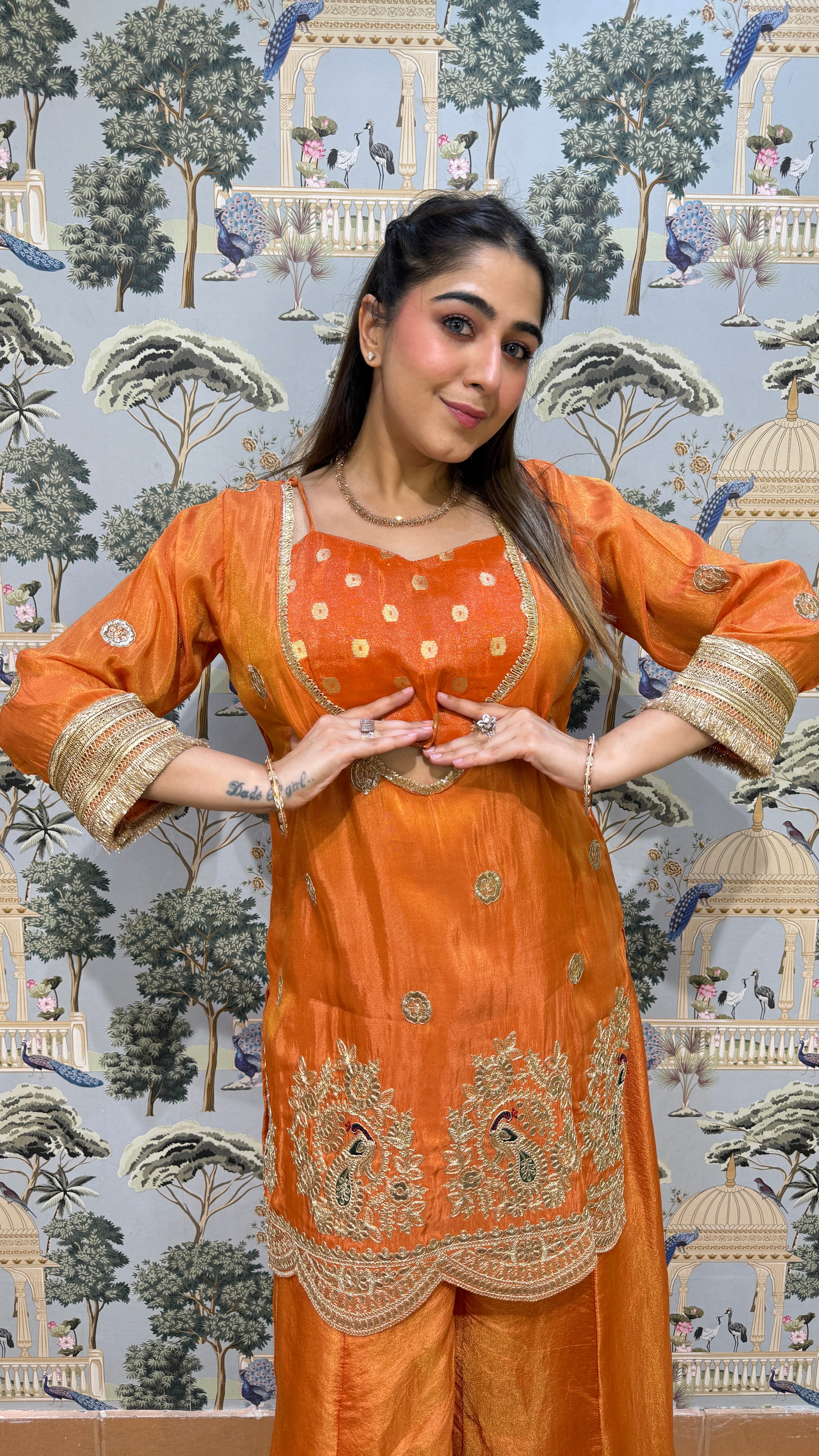 The Morni Choli Set