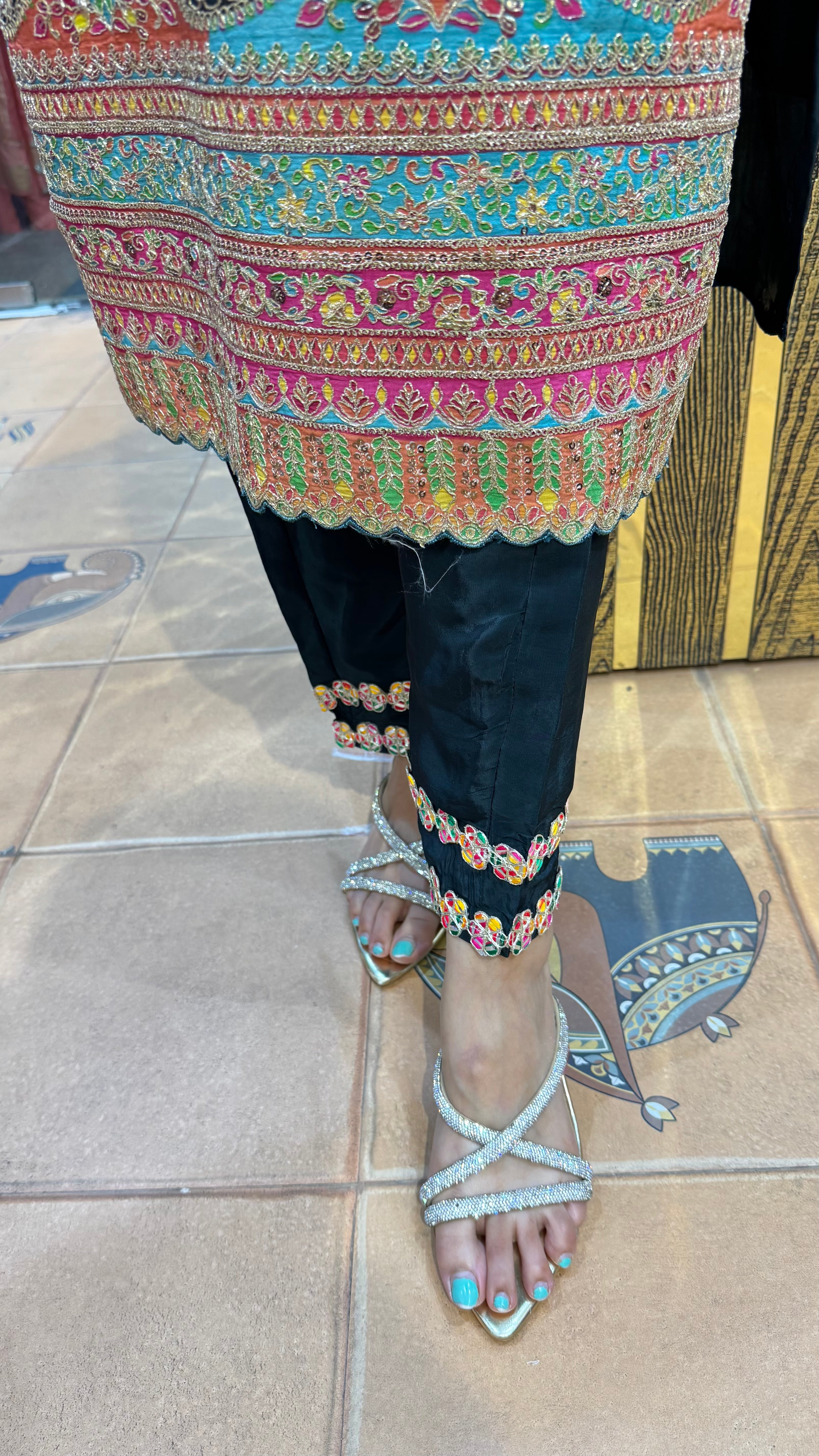 the sindoori suit