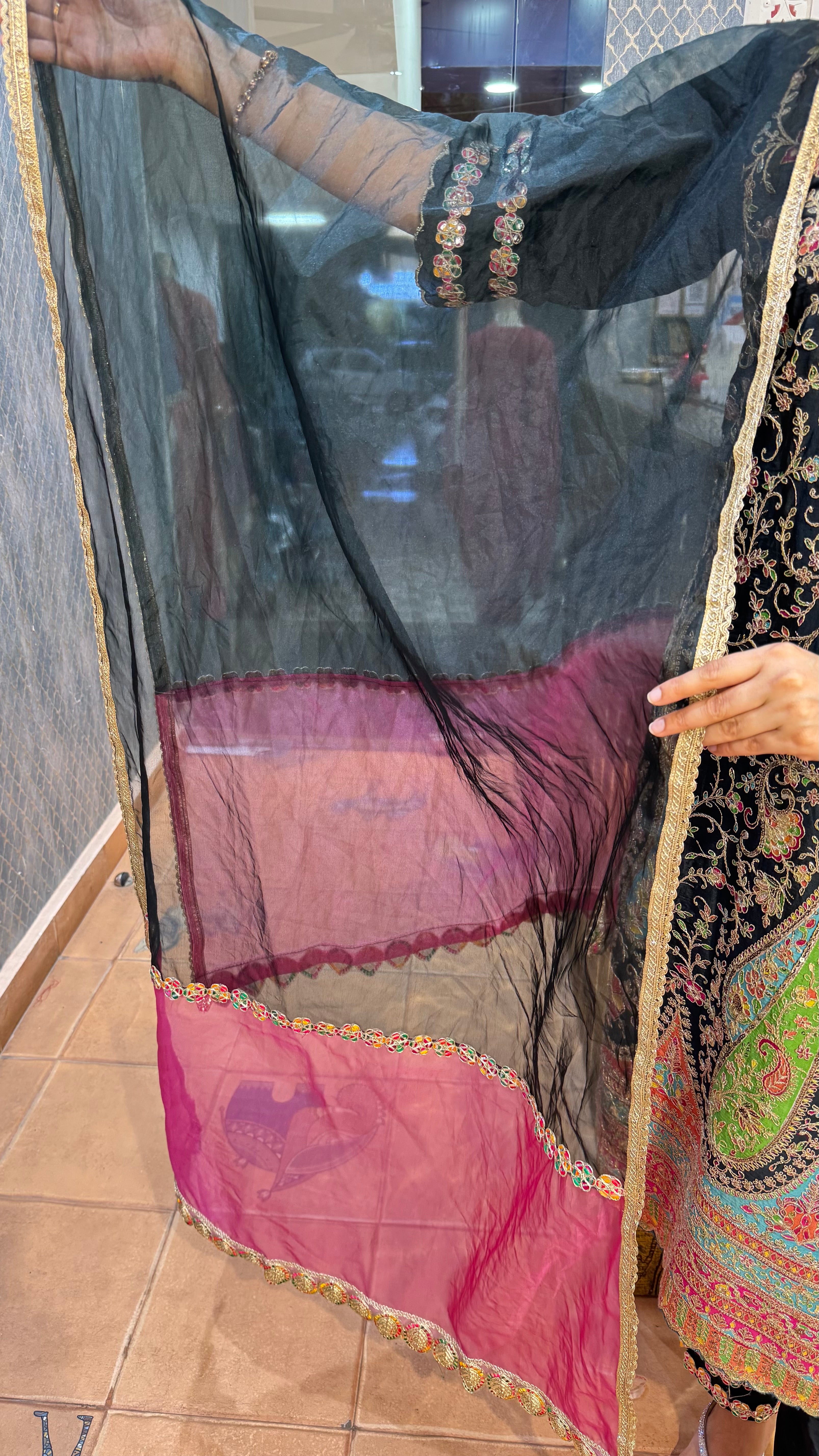 the sindoori suit