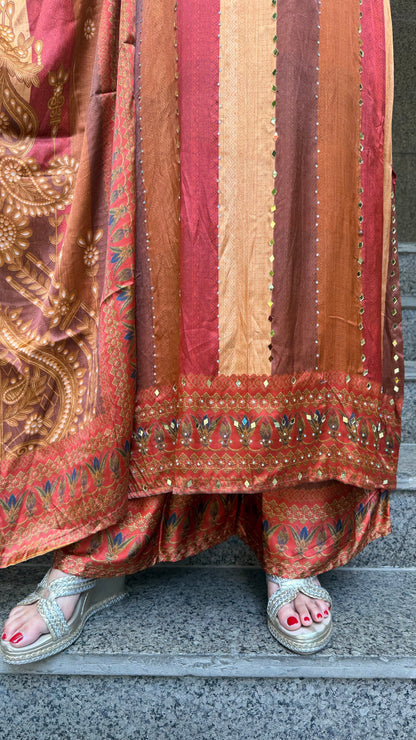 THE ZARKASHI PLAZZO SET