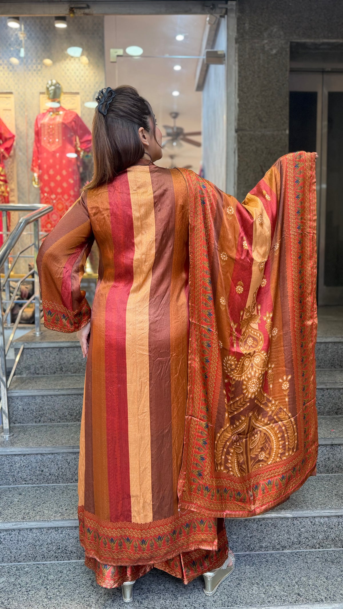 THE ZARKASHI PLAZZO SET