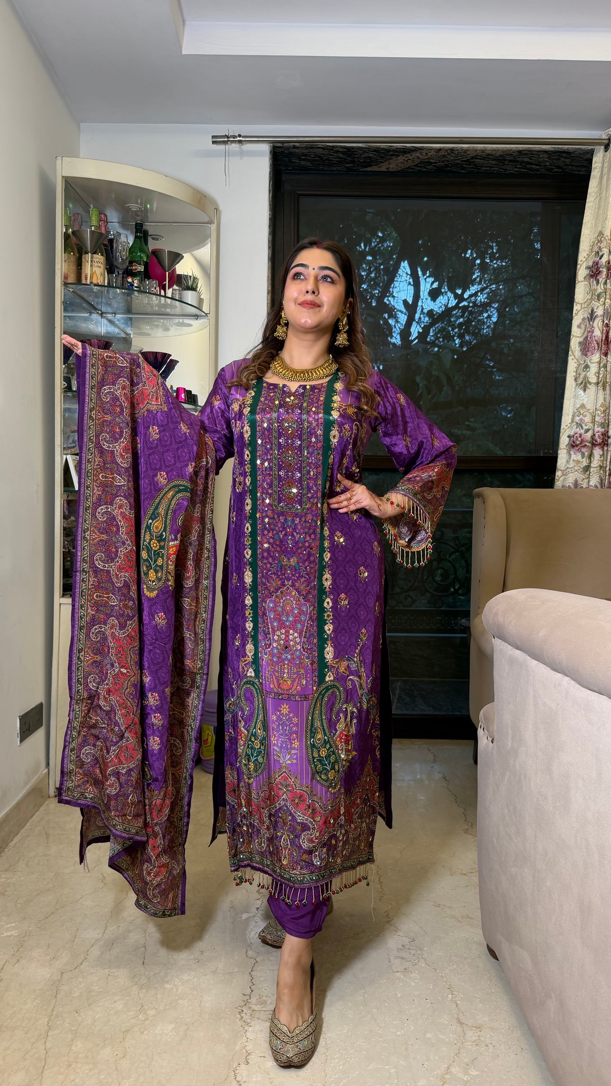 the aabroo long set