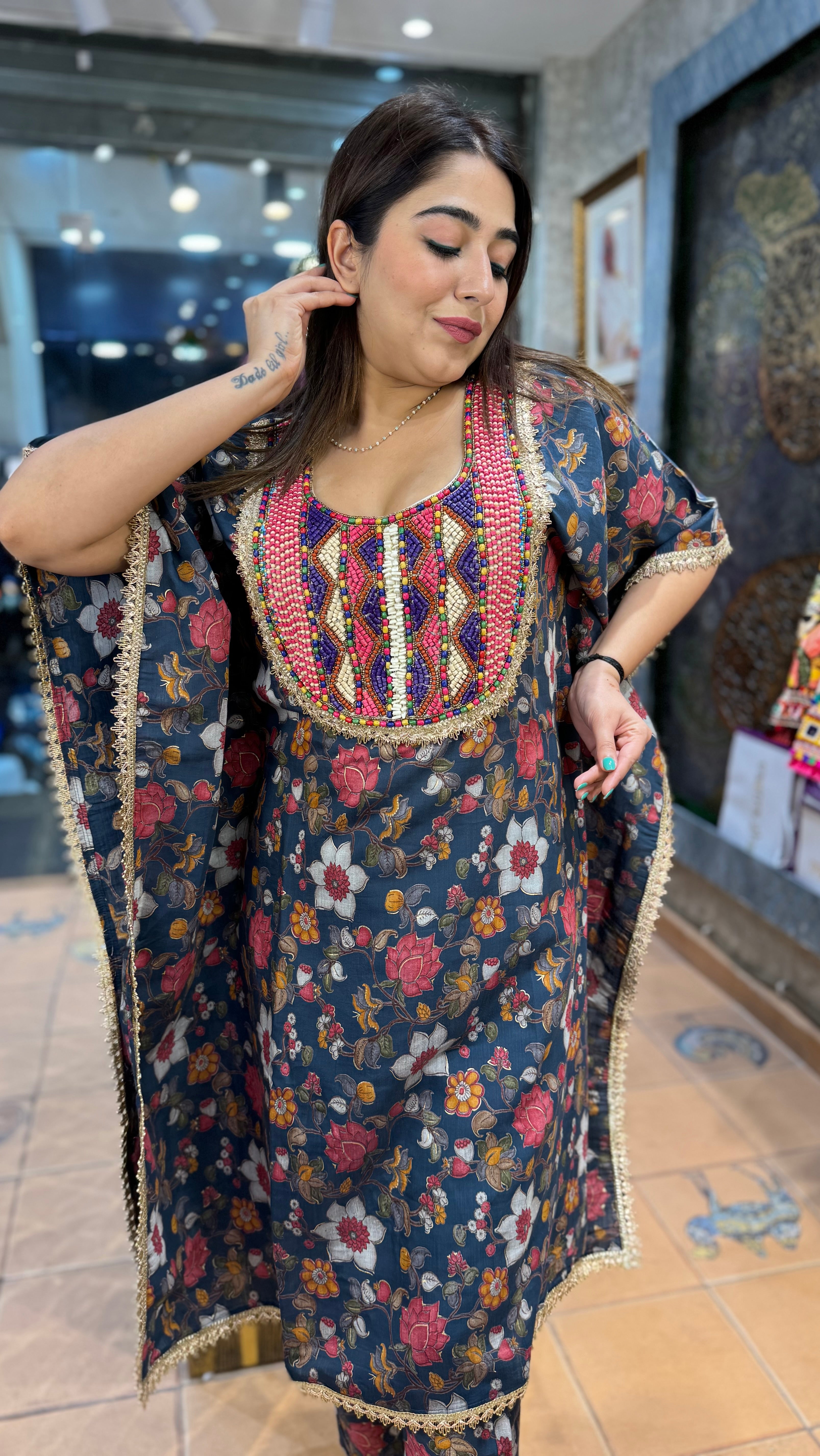 The Floral Kaftan