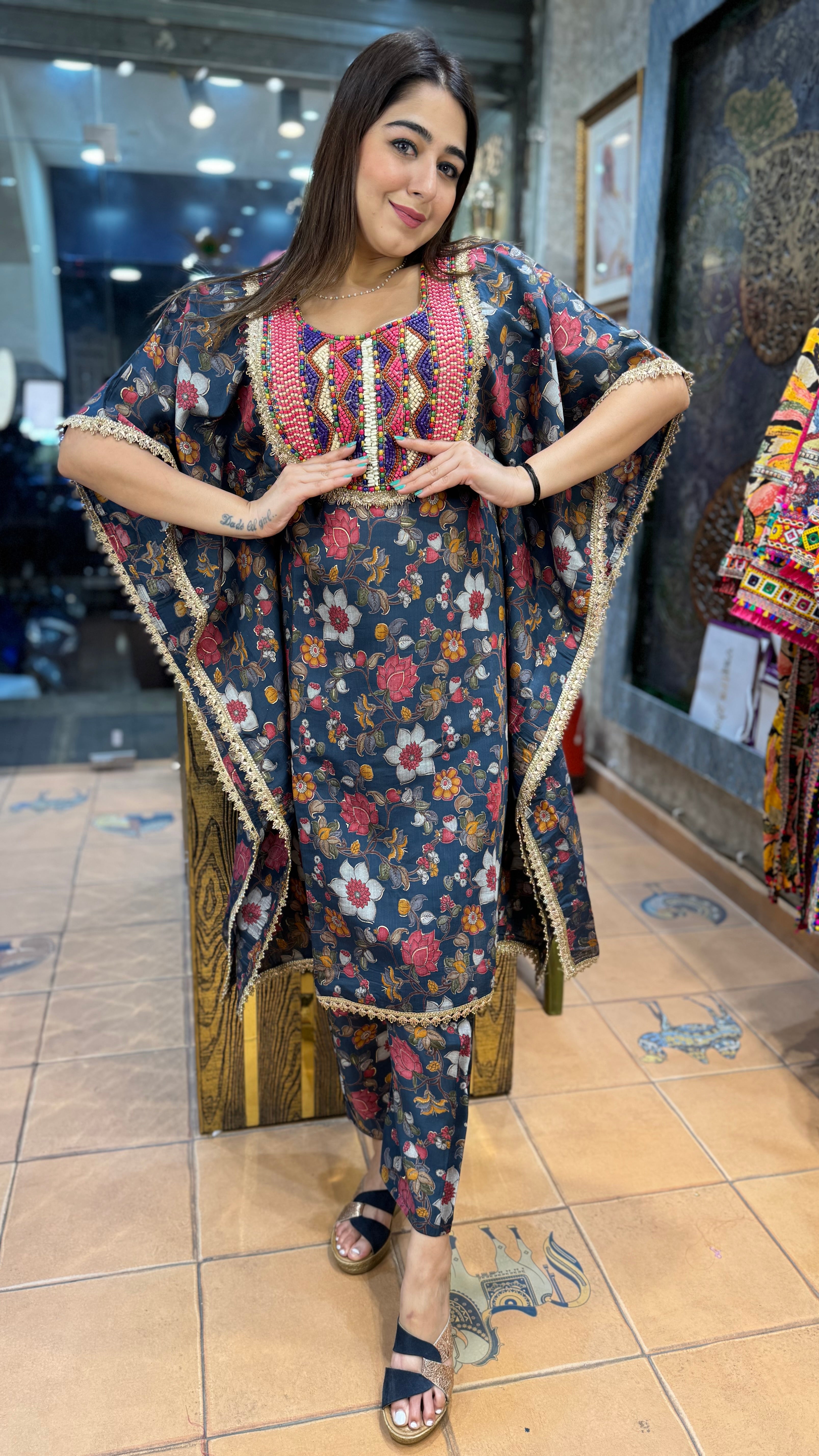 The Floral Kaftan