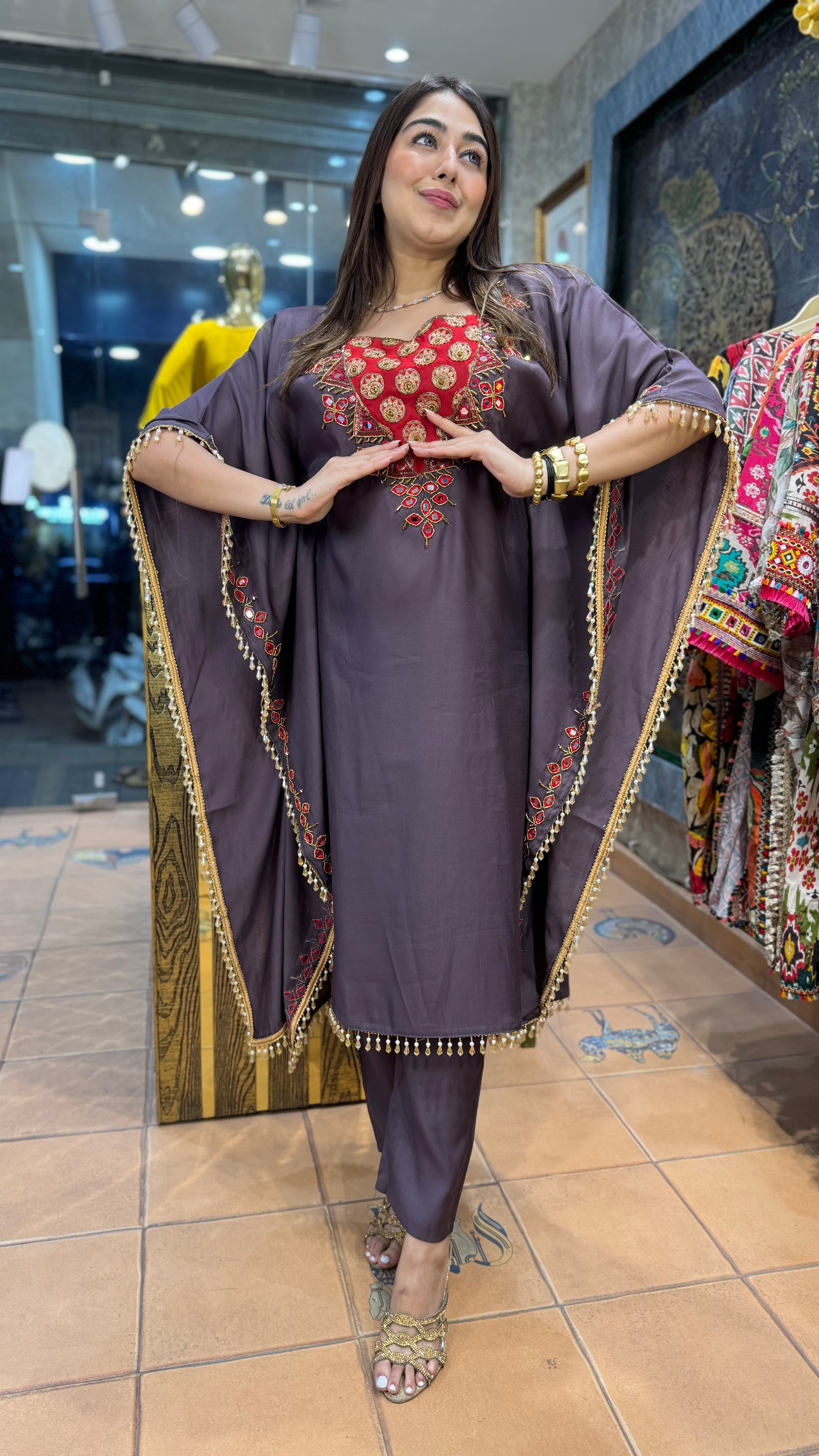 The Jugnu Kaftan