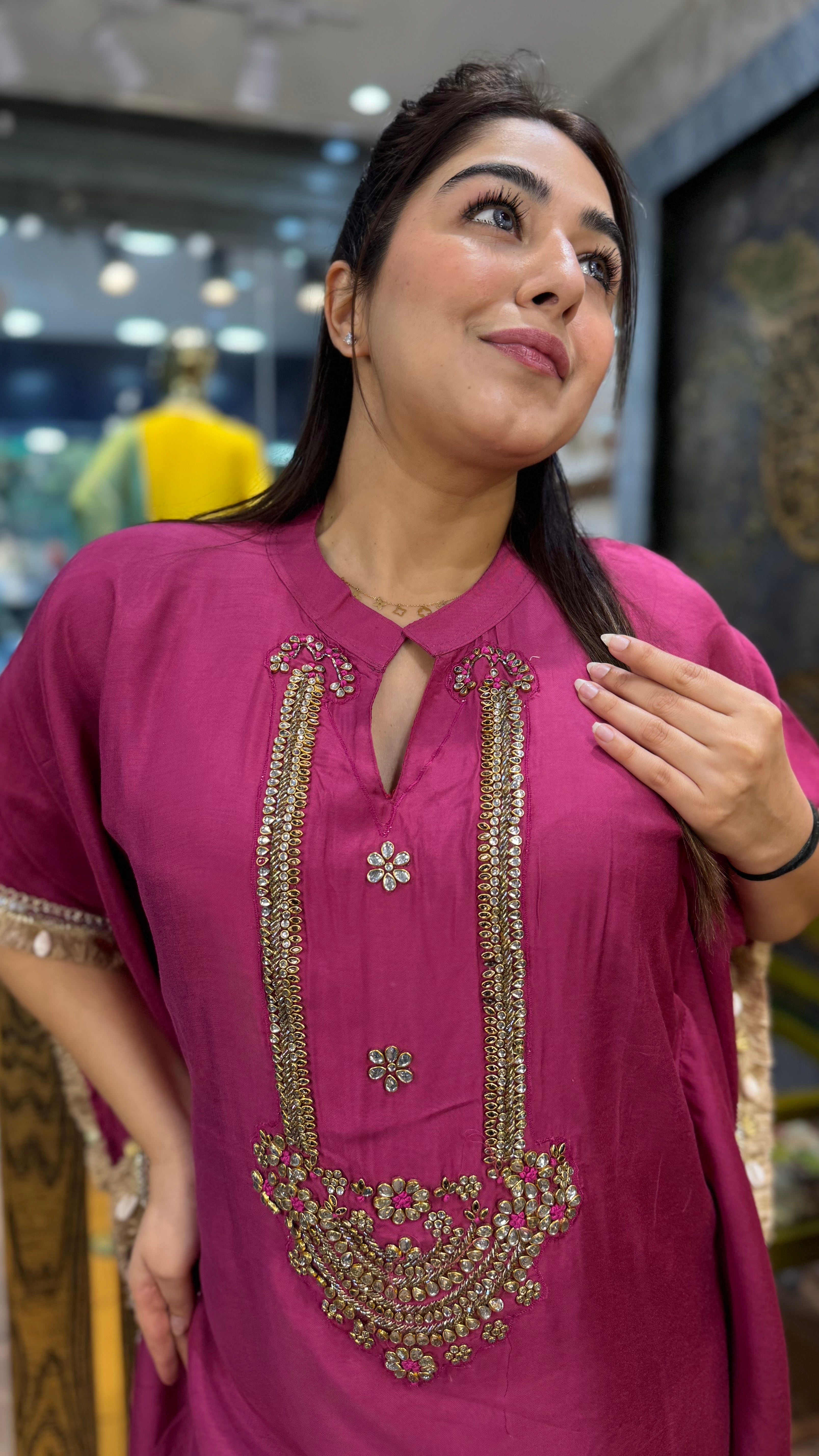 The Kundan Kaftan