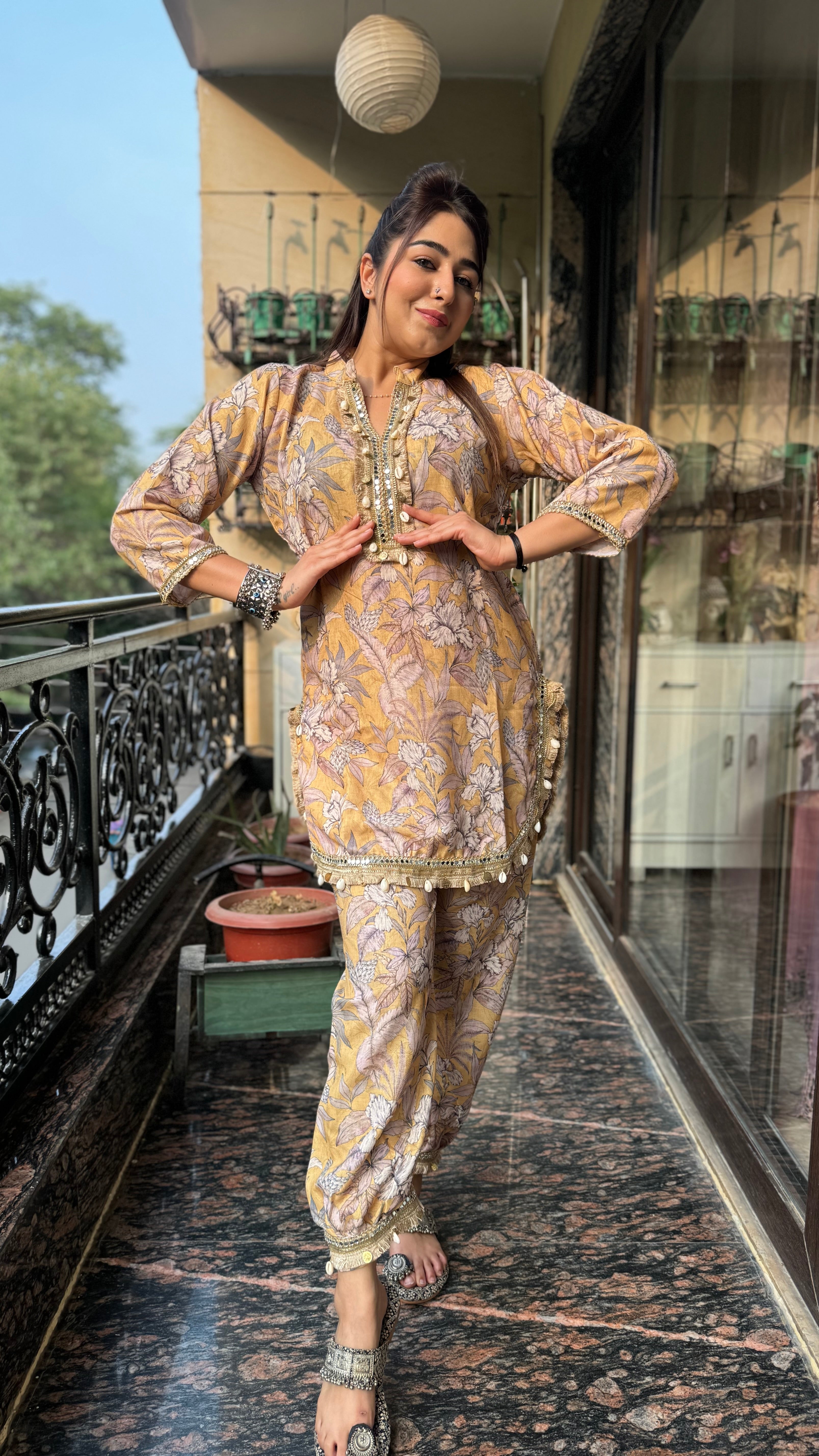 The Pathani Co Ord Set