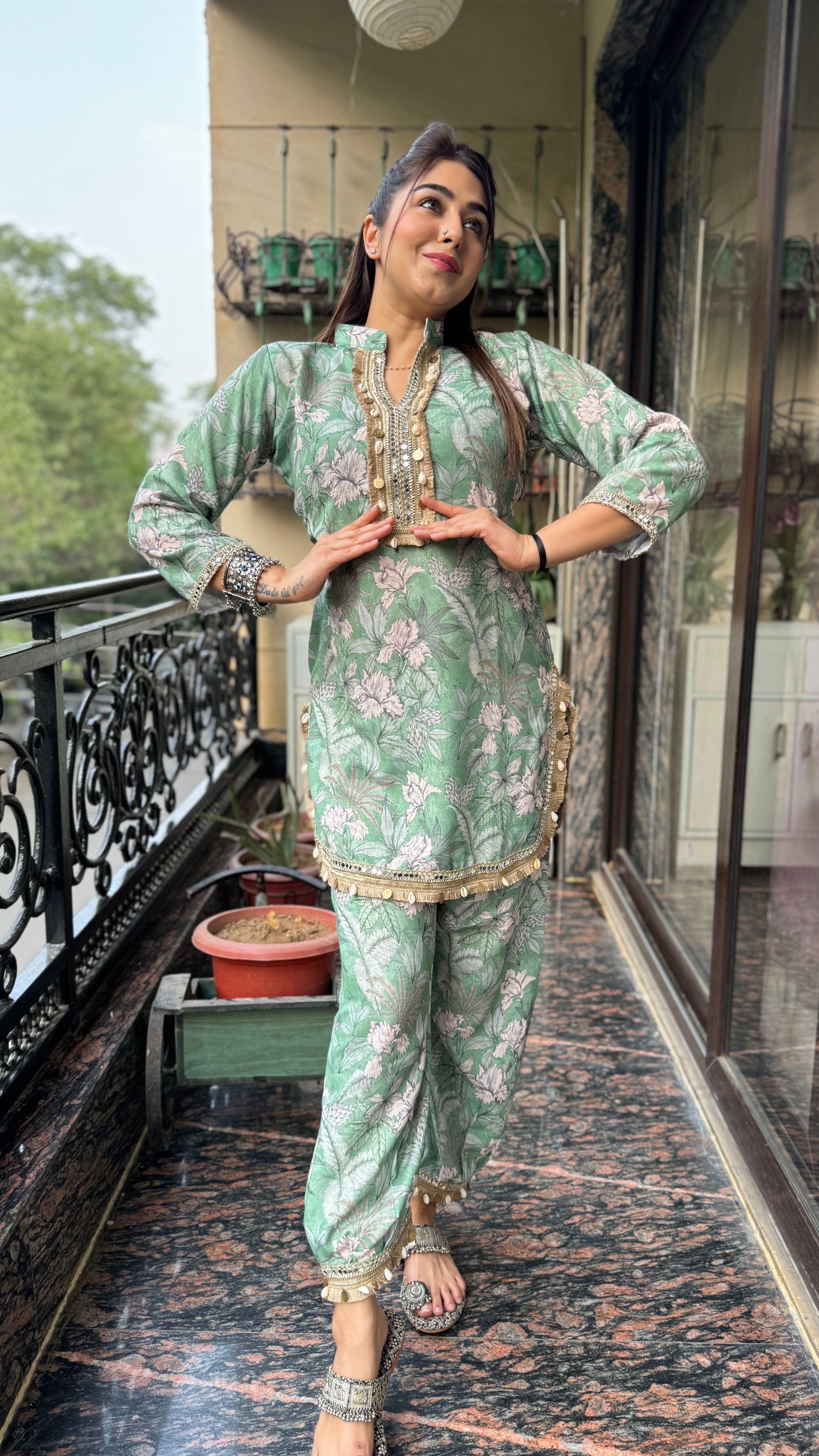 The Pathani Co Ord Set