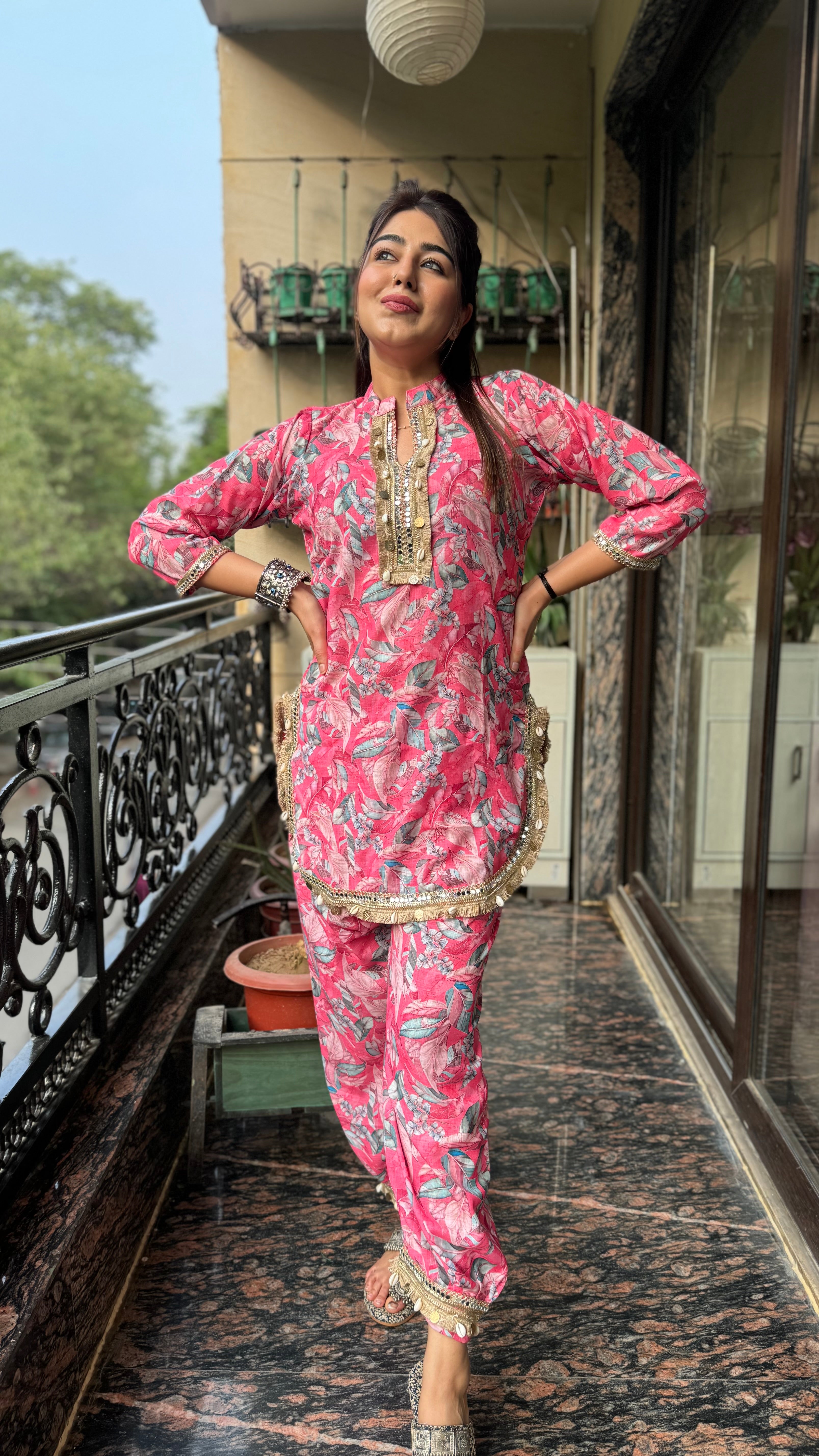 The Pathani Co Ord Set