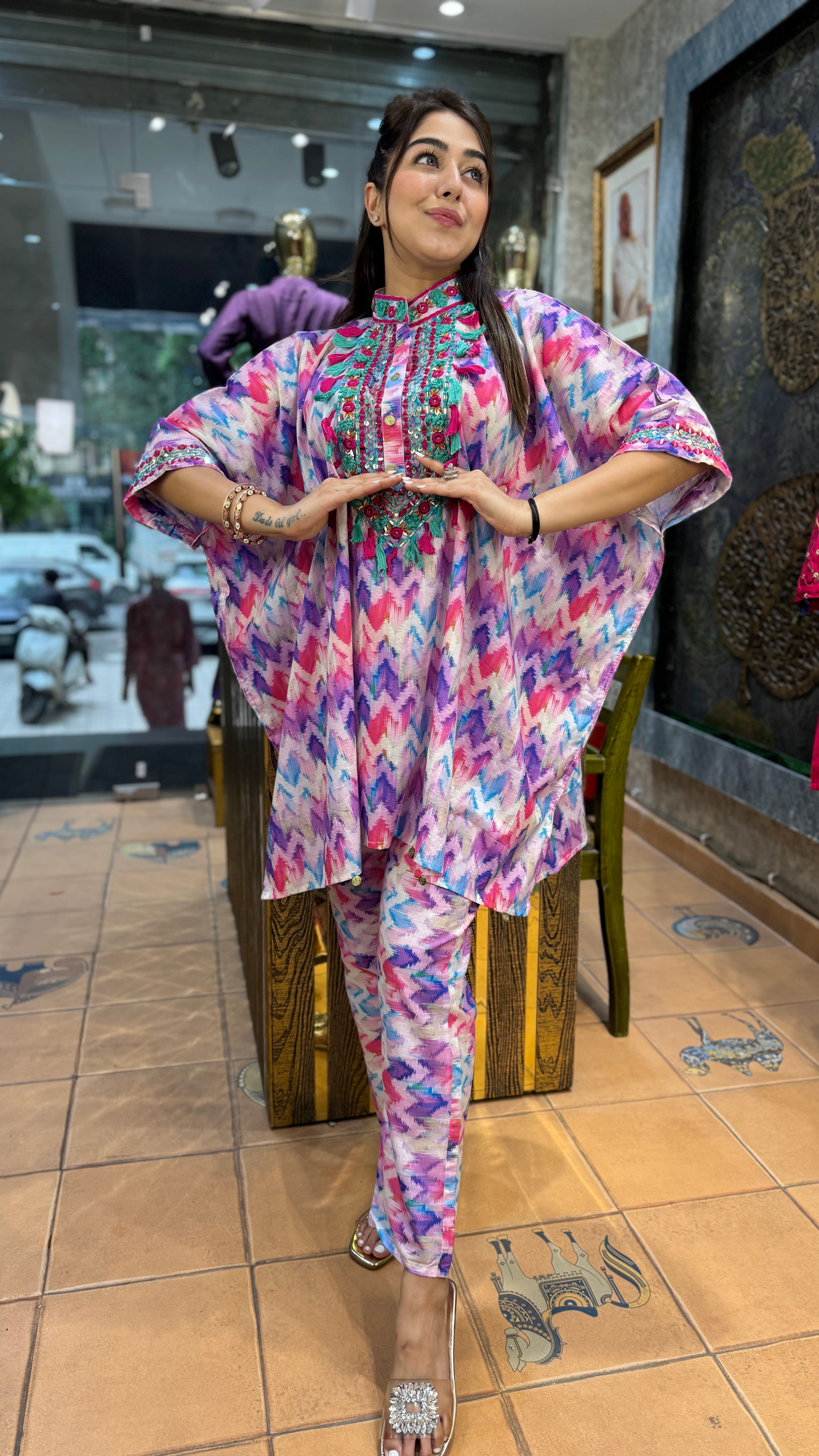 The Satrang Kaftan