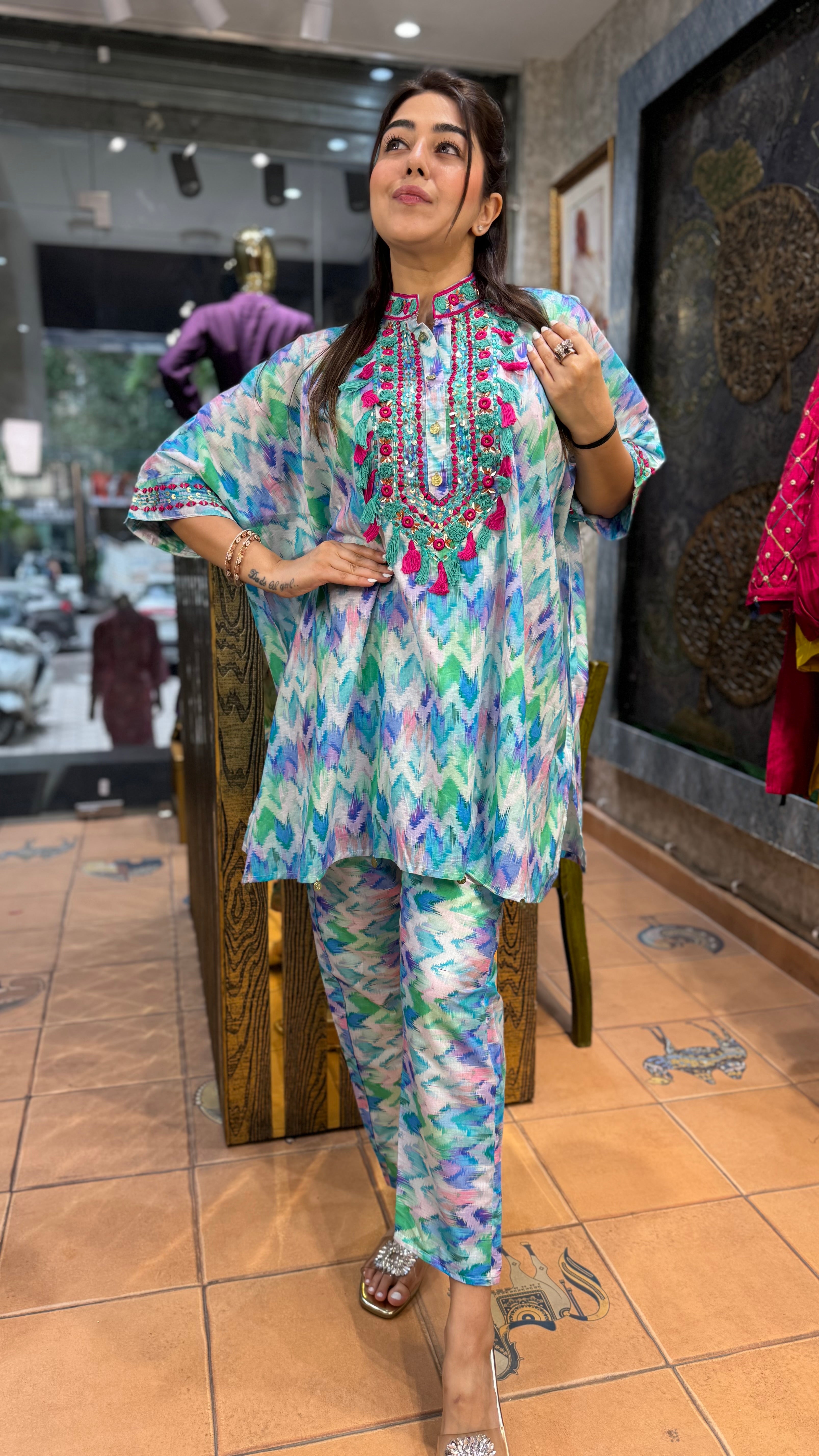 The Satrang Kaftan