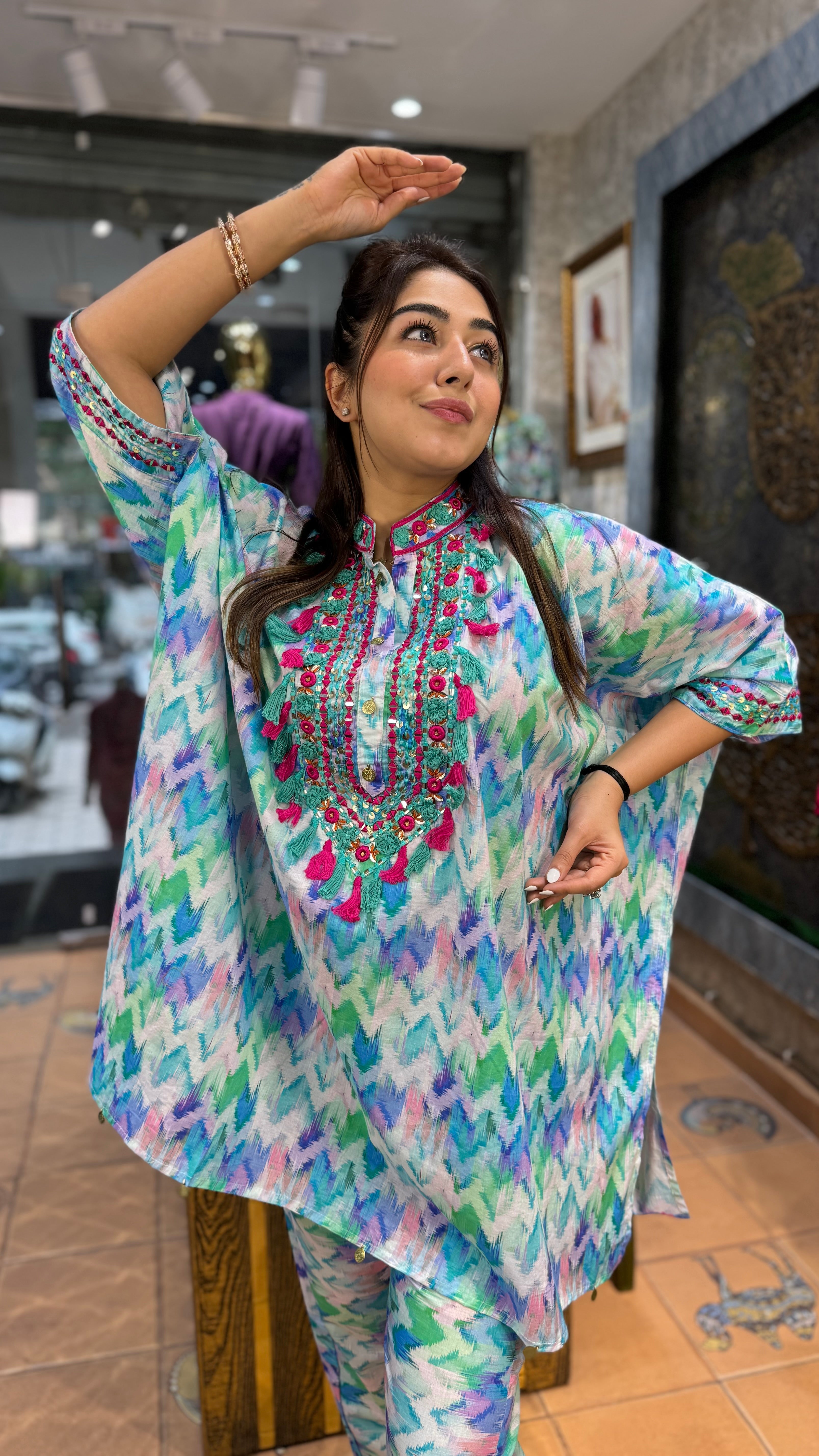 The Satrang Kaftan