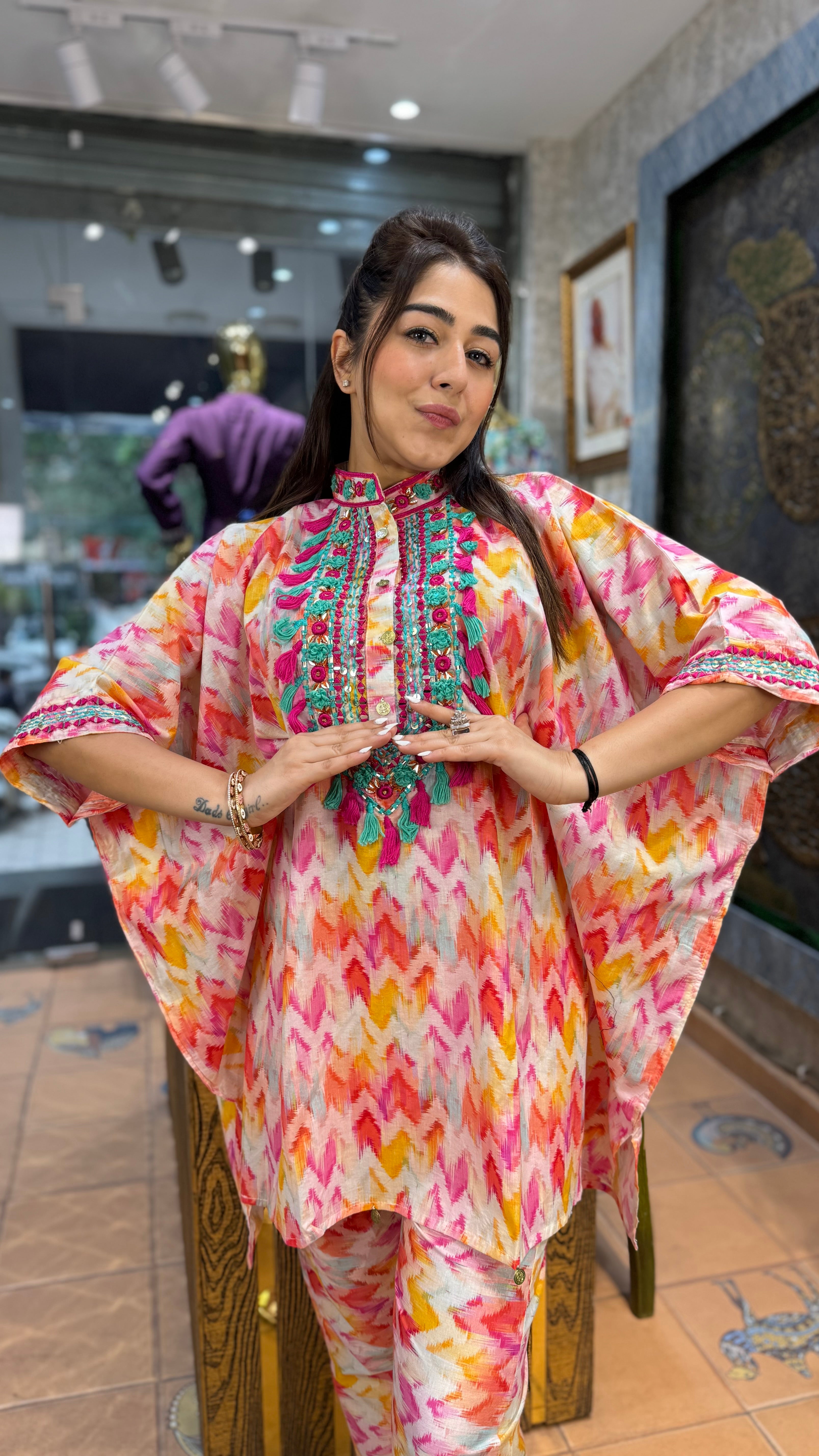 The Satrang Kaftan