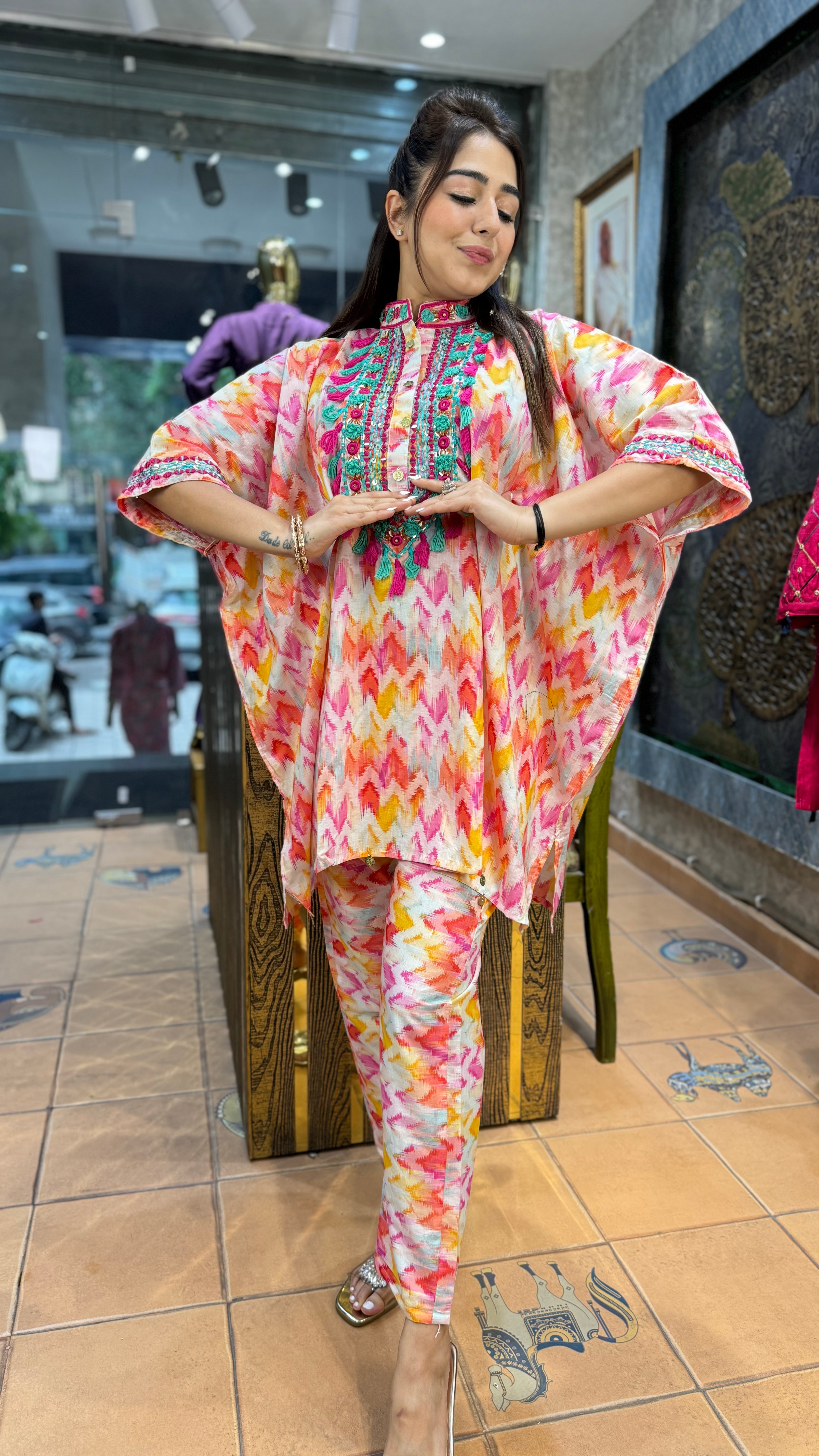 The Satrang Kaftan