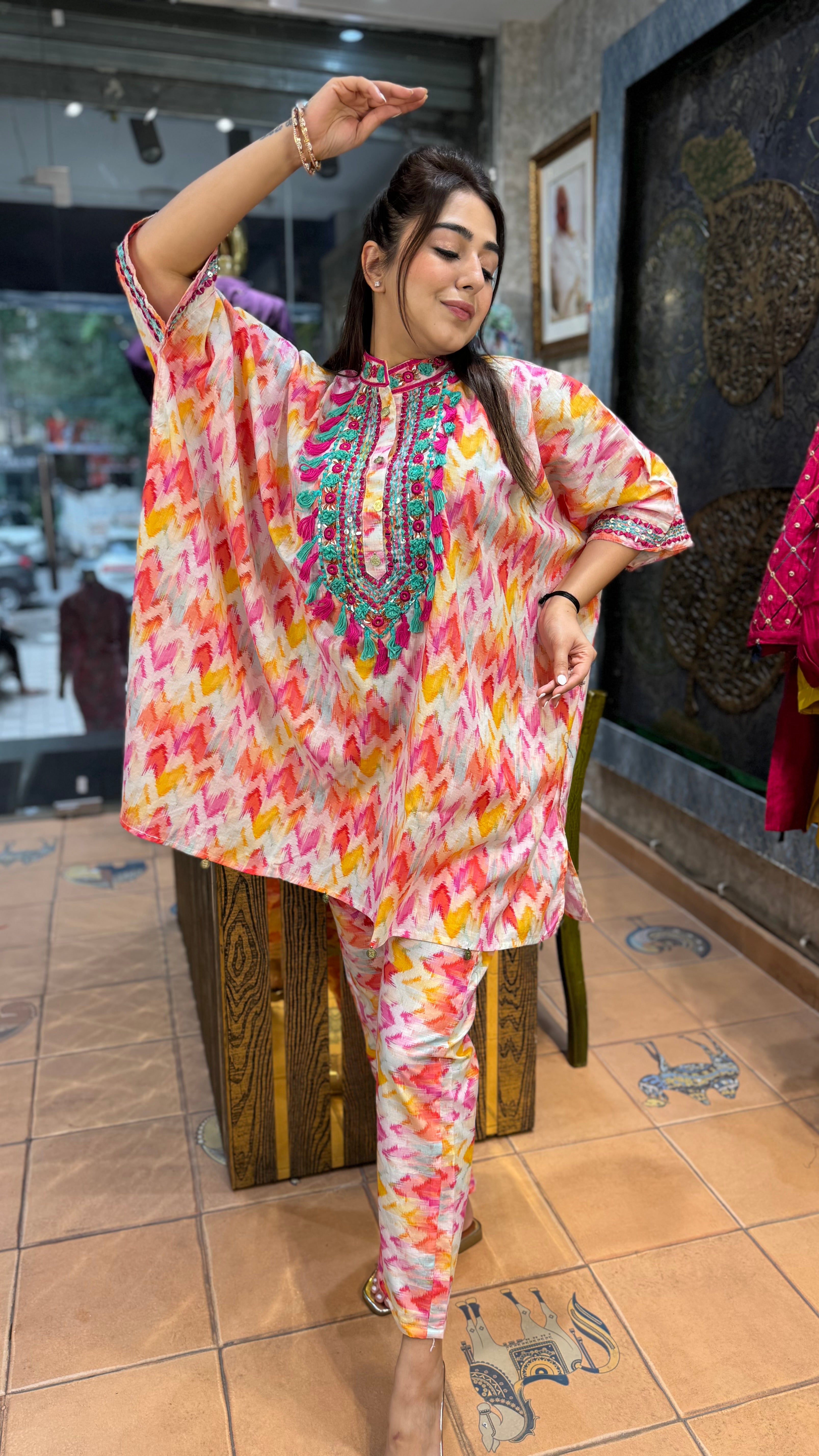 The Satrang Kaftan