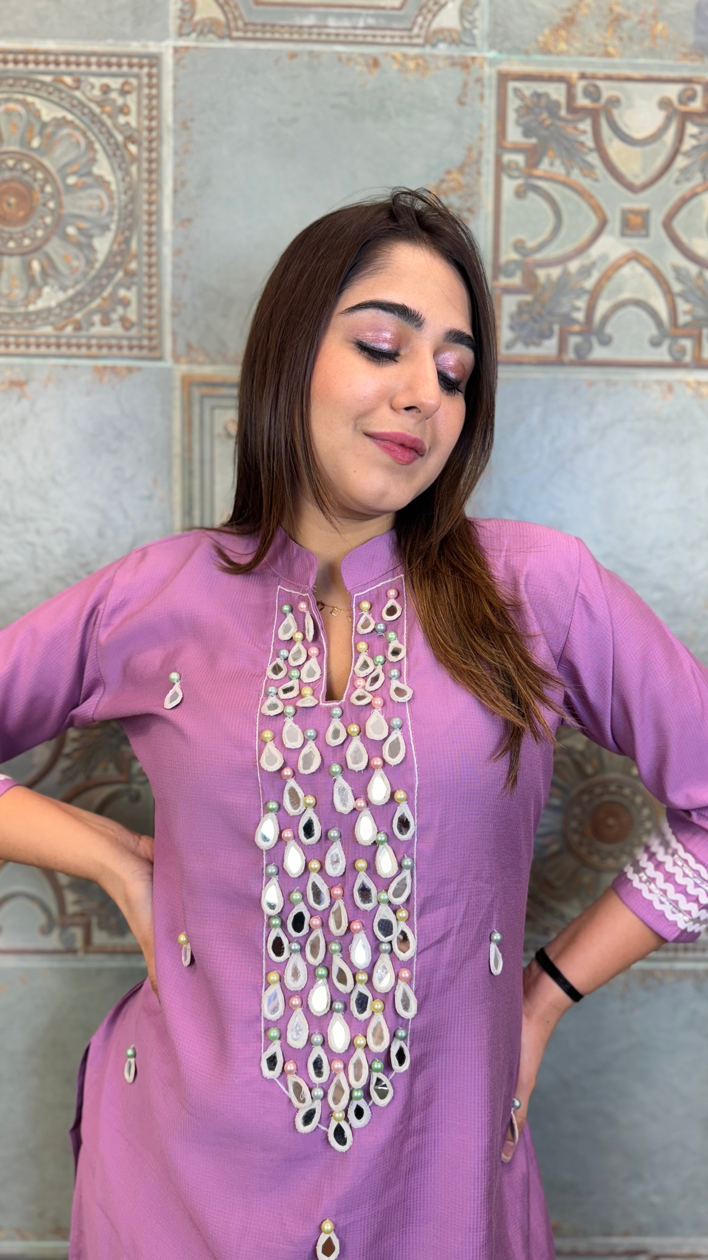 The Moti Mirror Co Ord Set