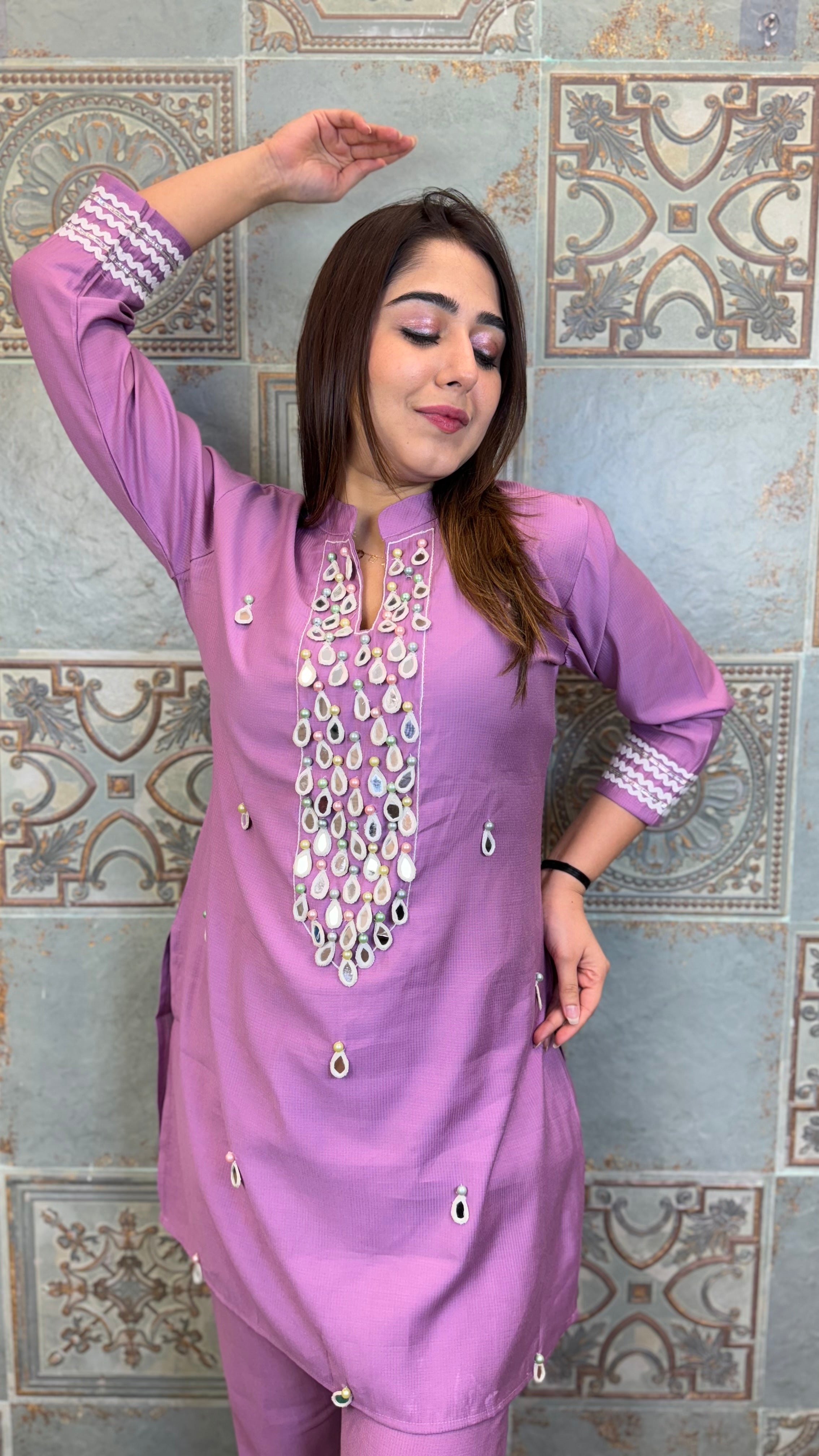 The Moti Mirror Co Ord Set