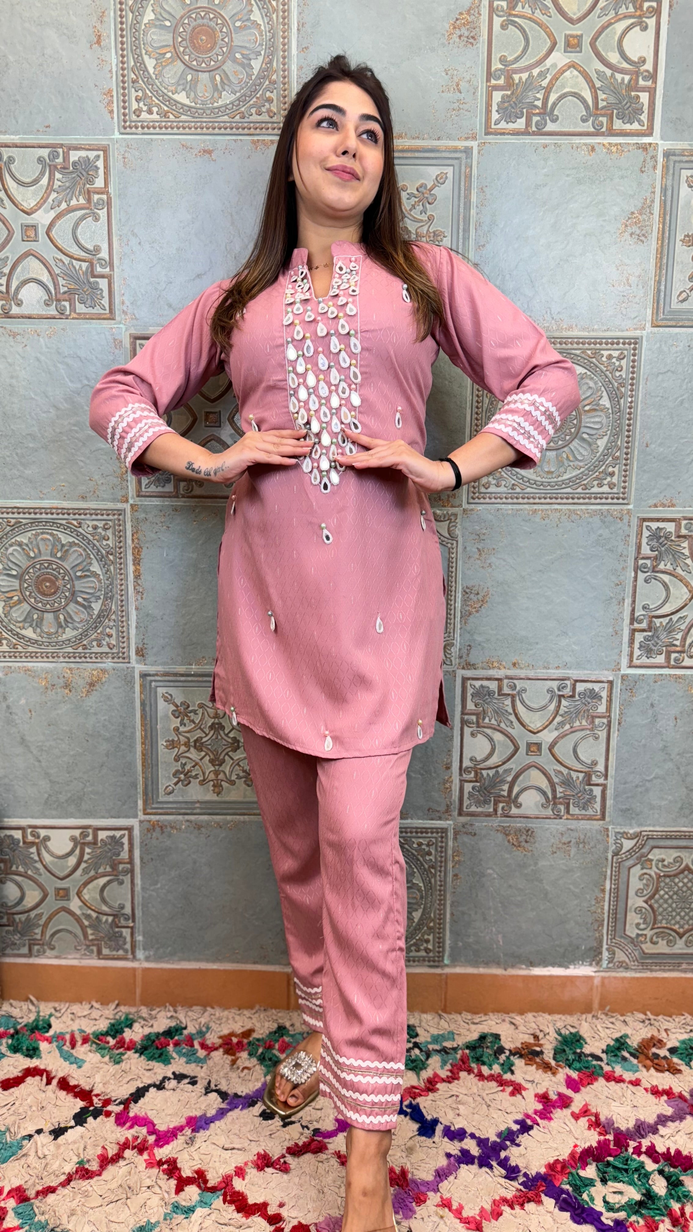 The Moti Mirror Co Ord Set