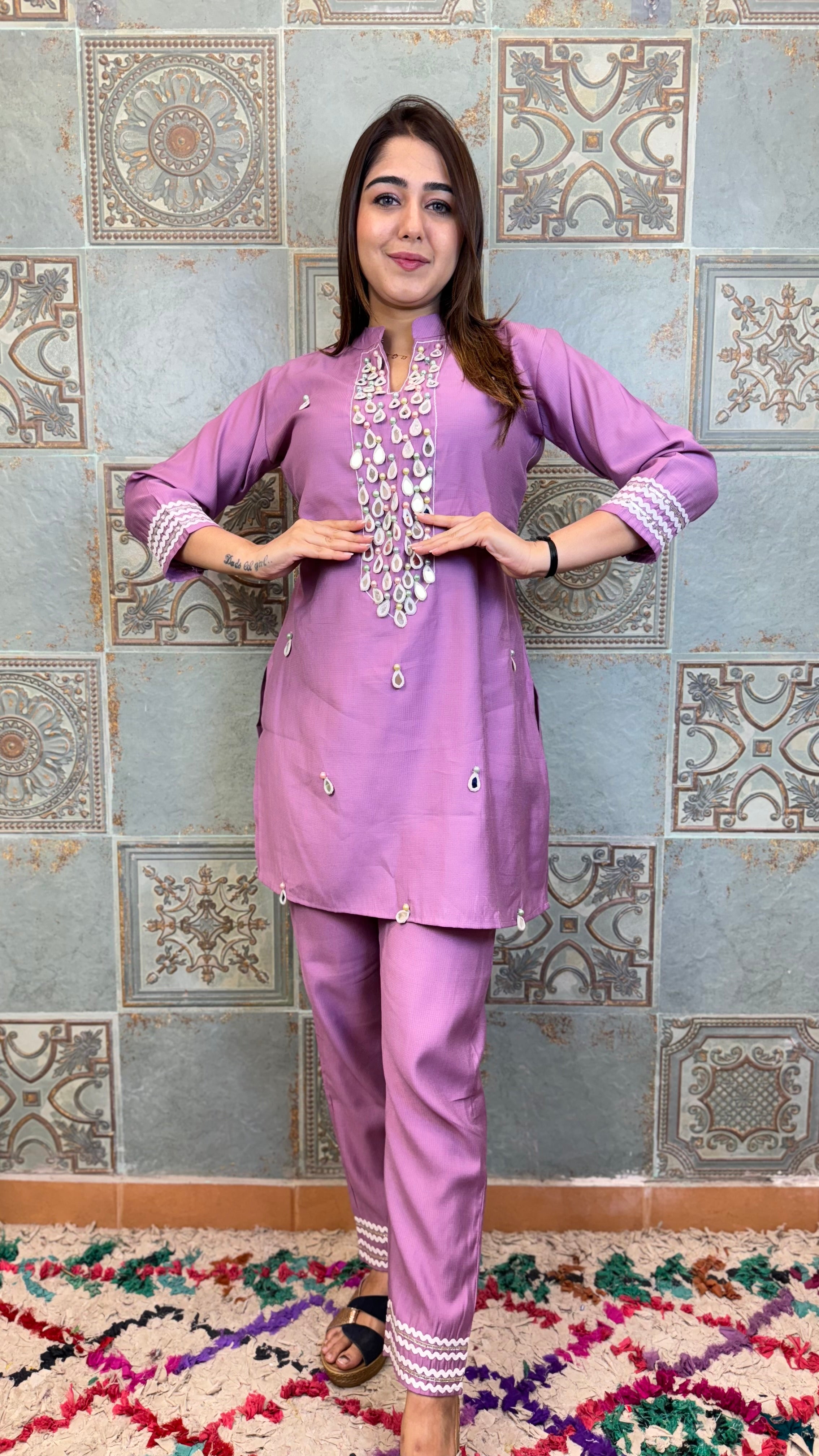 The Moti Mirror Co Ord Set