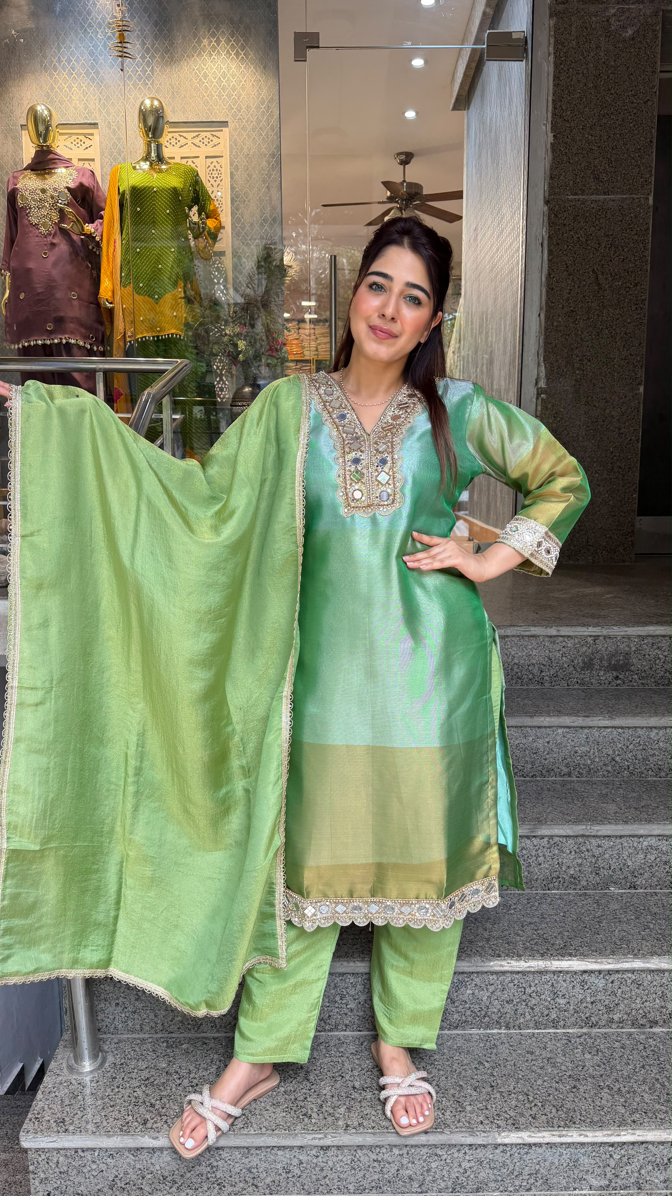 The Haryaali Suit