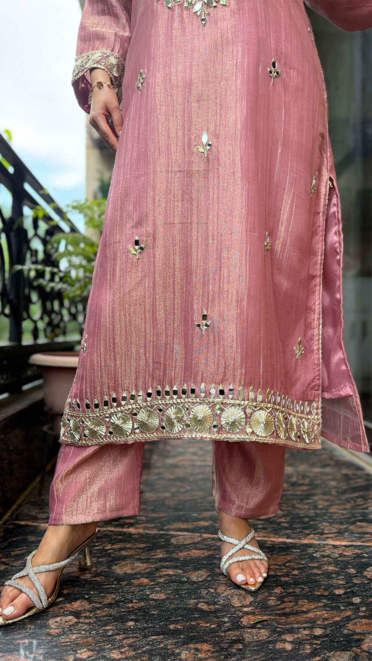 THE FARZANA  LONG SET