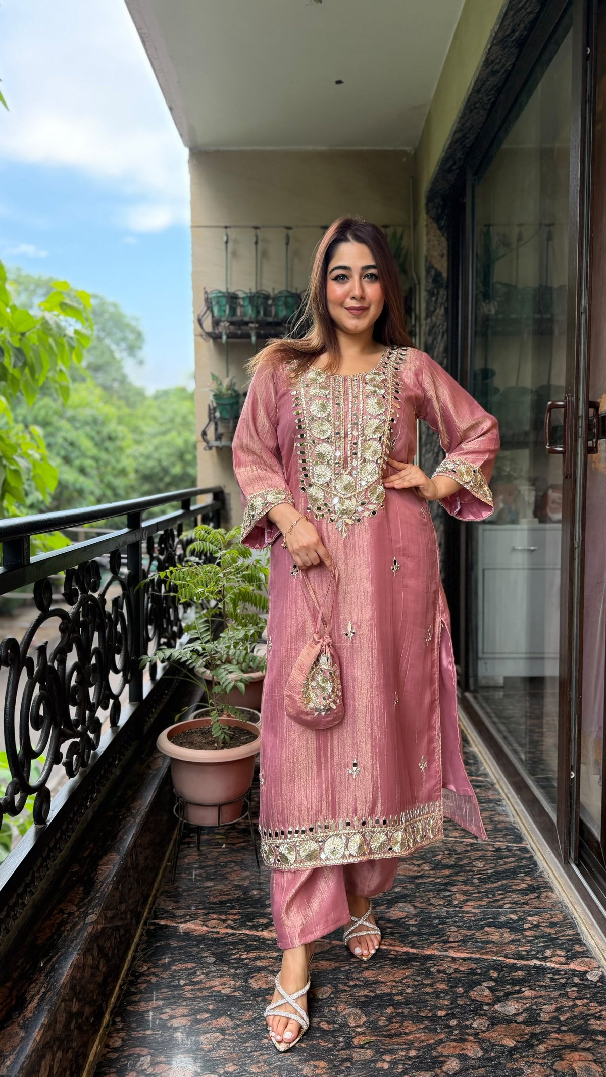 THE FARZANA  LONG SET