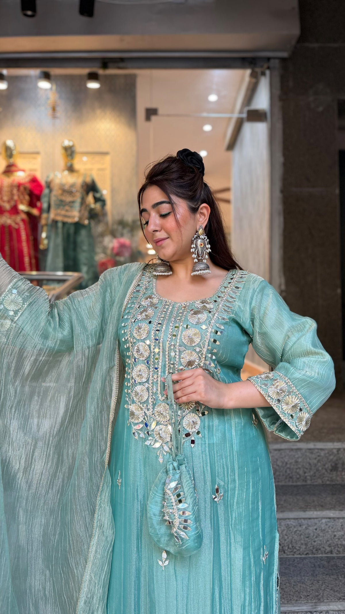 THE FARZANA  LONG SET