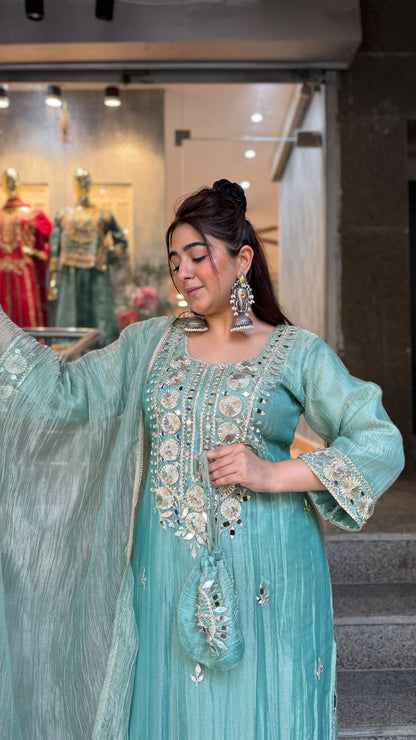 THE FARZANA  LONG SET