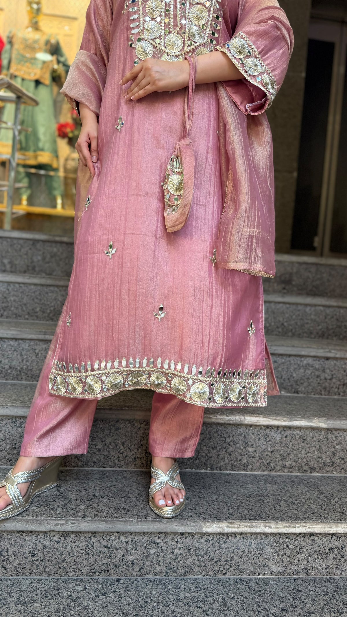 THE FARZANA  LONG SET