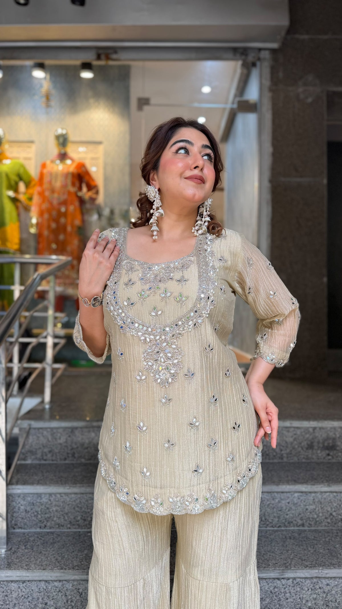 THE CHANDRAMUKHI SHARARA SET