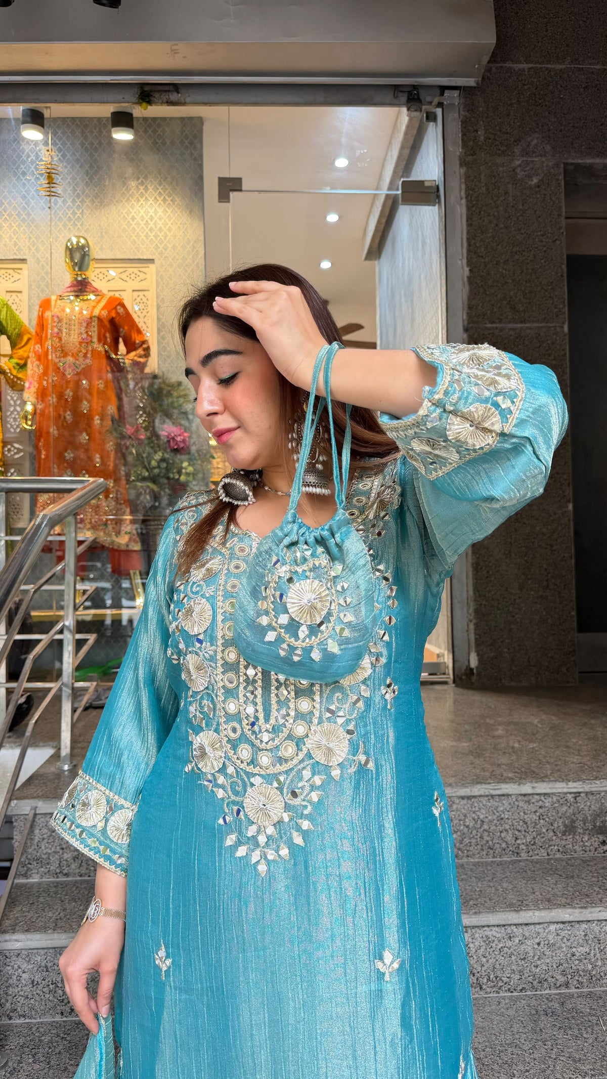 THE AFSANA LONG SET