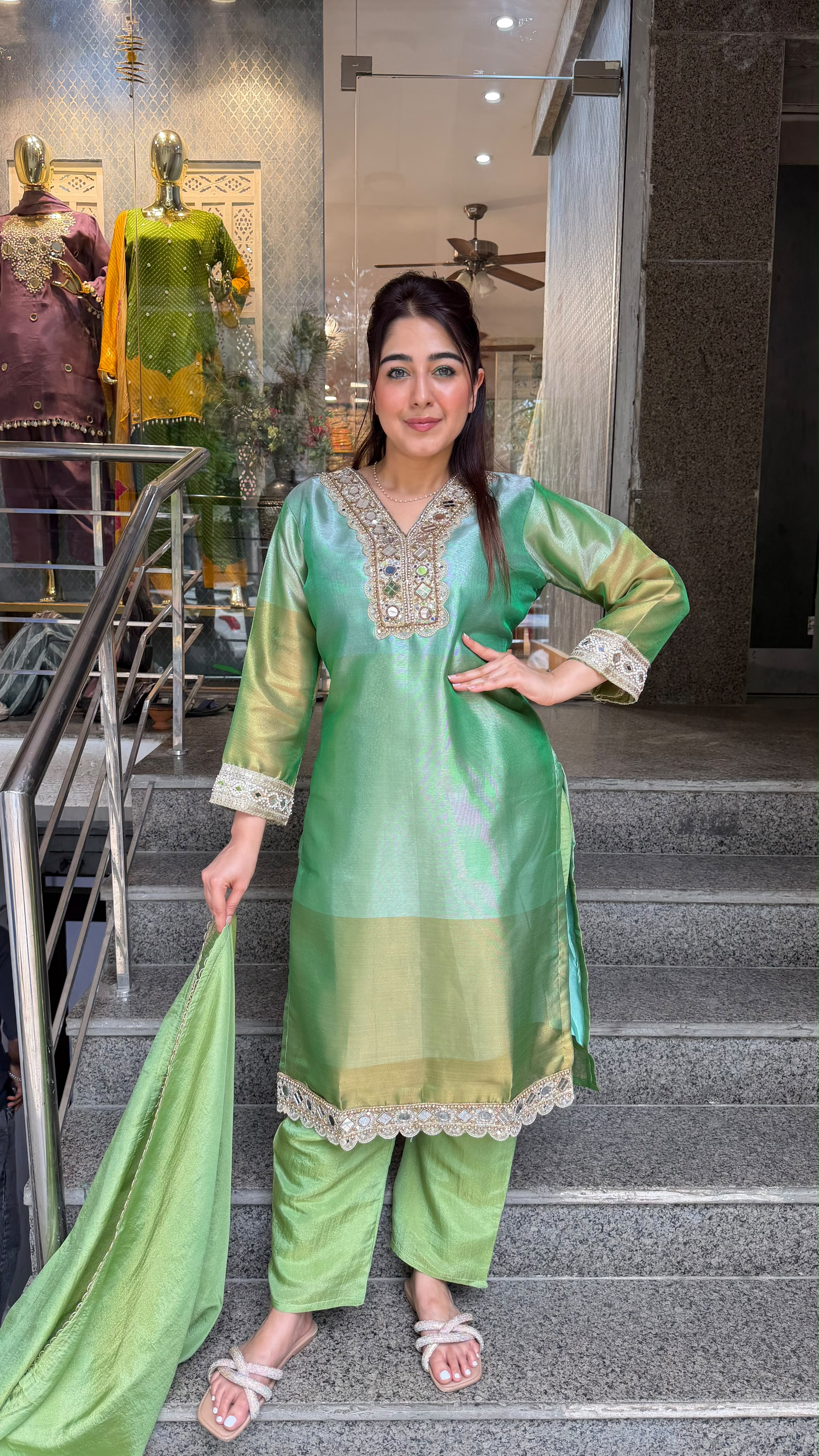 The Haryaali Suit