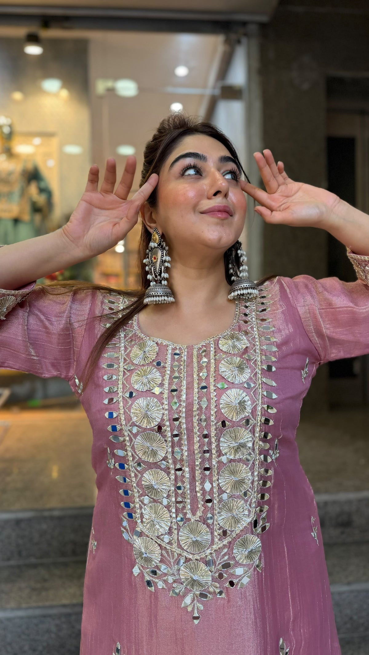 THE FARZANA  LONG SET