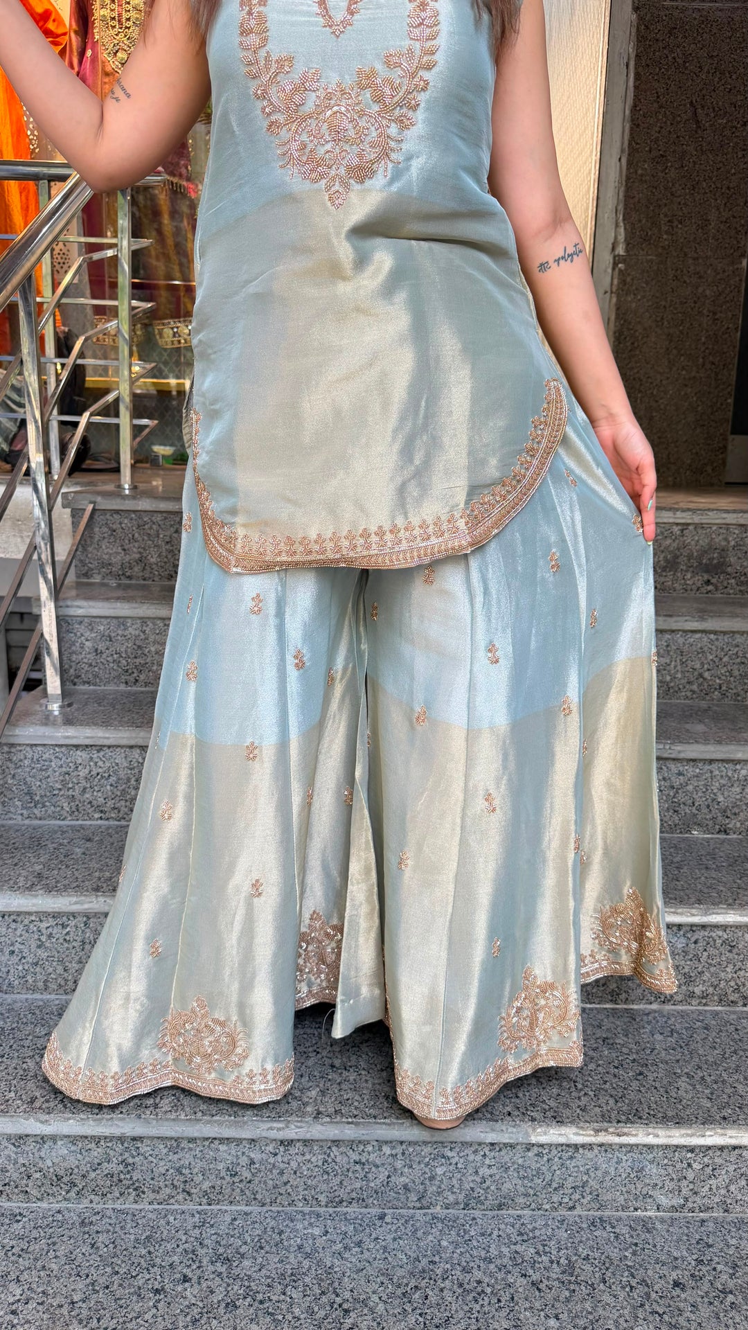 THE MALLIKA SHARARA SET