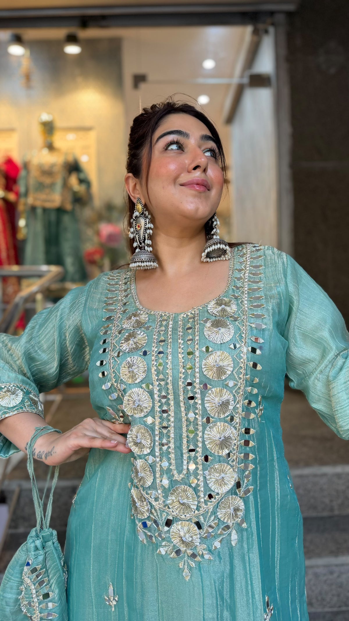 THE FARZANA  LONG SET