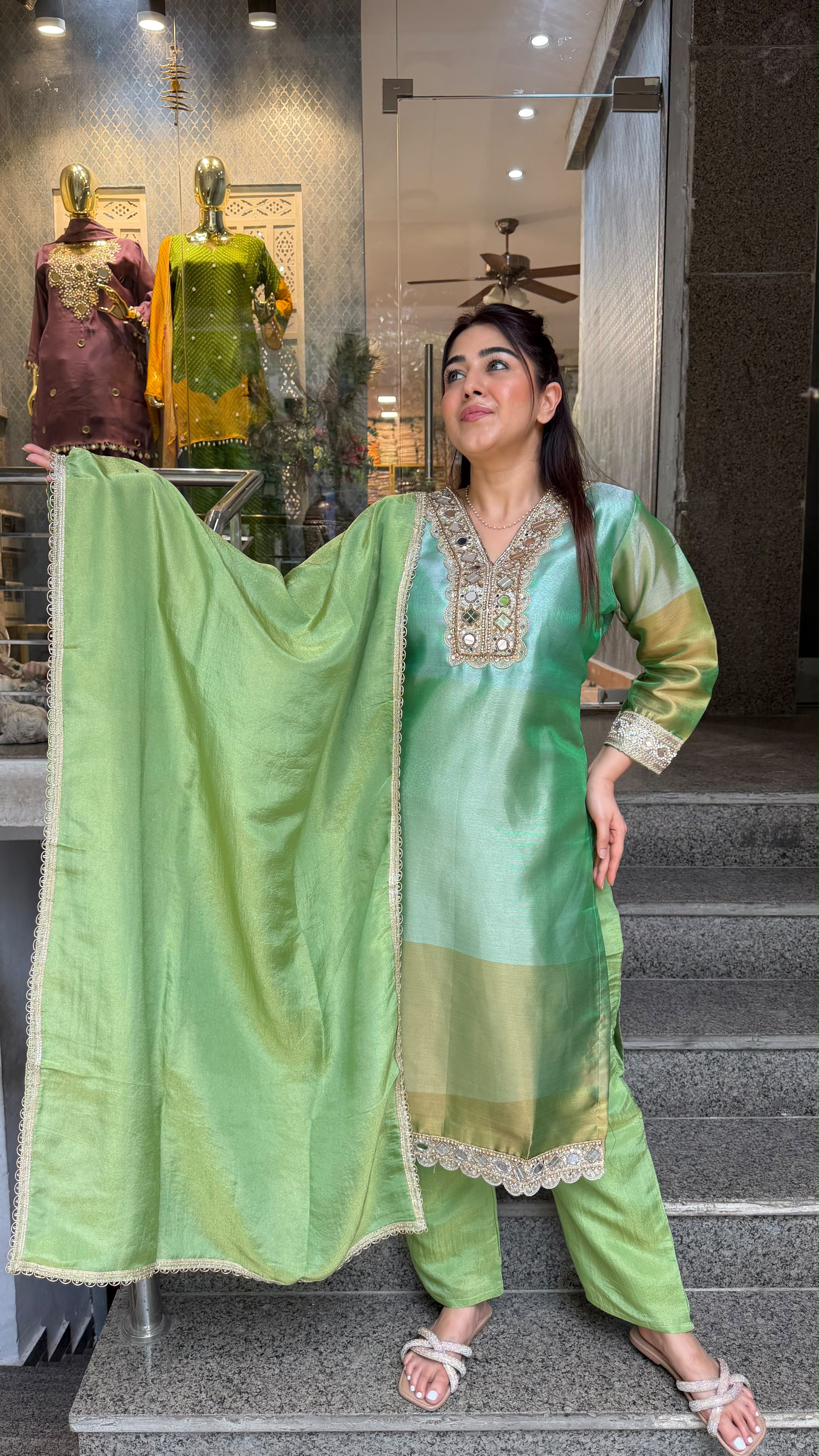 The Haryaali Suit