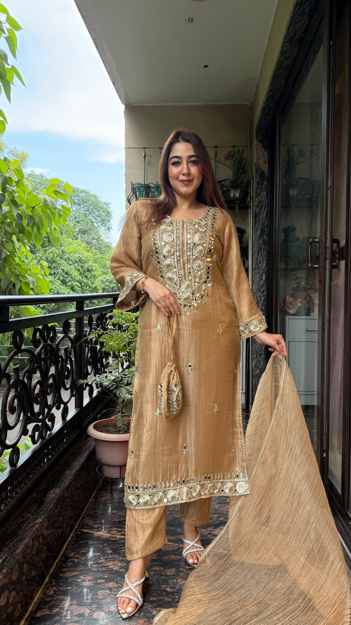 THE FARZANA  LONG SET