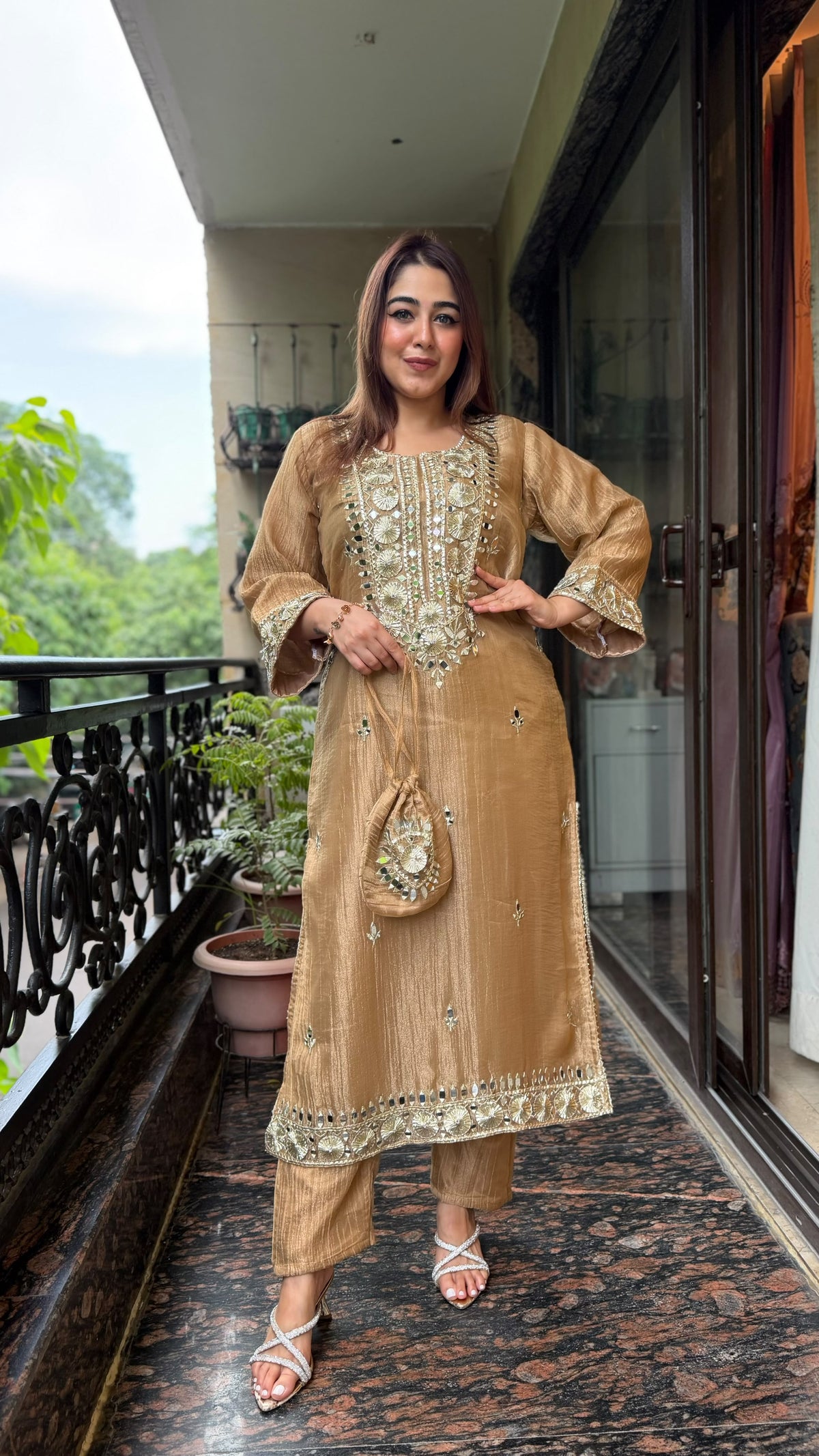 THE FARZANA  LONG SET