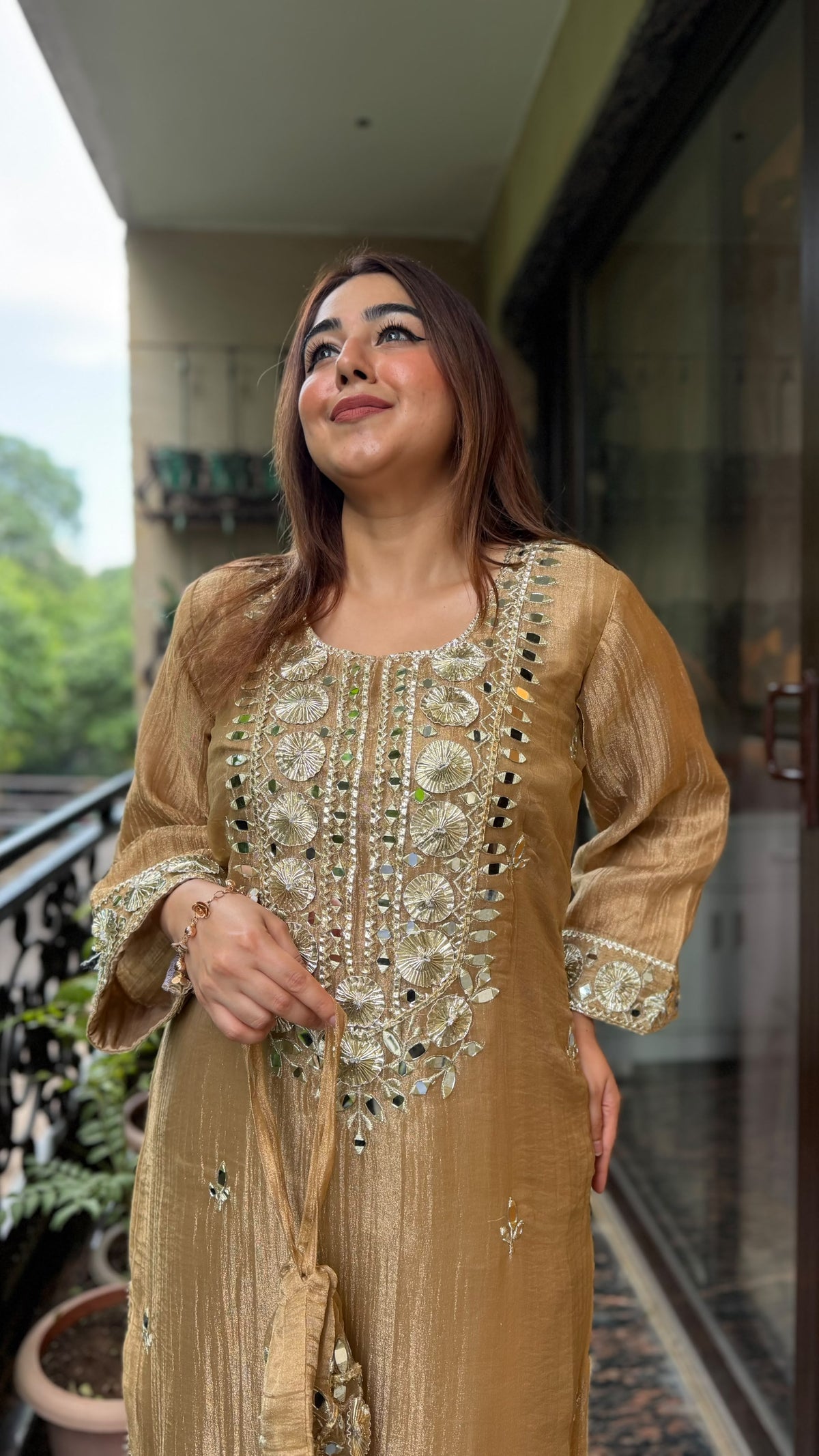 THE FARZANA  LONG SET