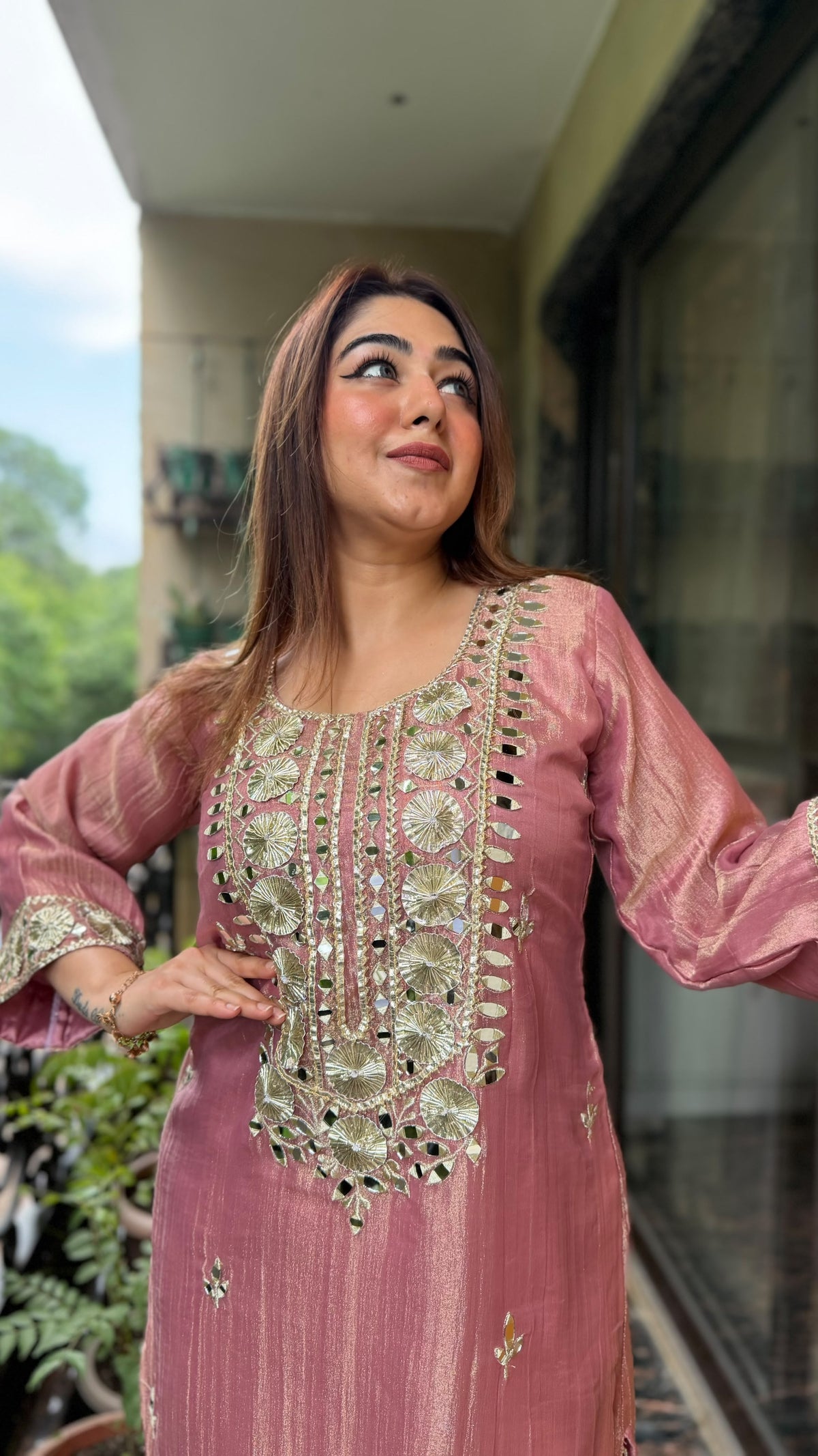 THE FARZANA  LONG SET