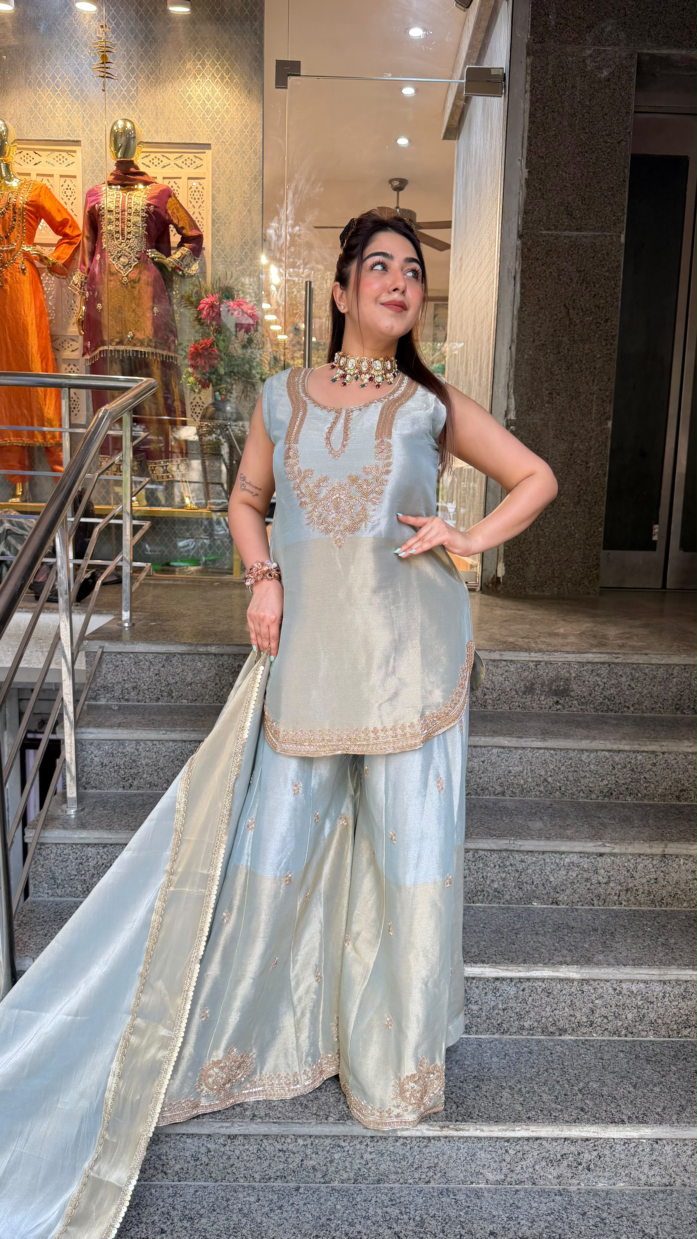 THE MALIKA SHARARA SET