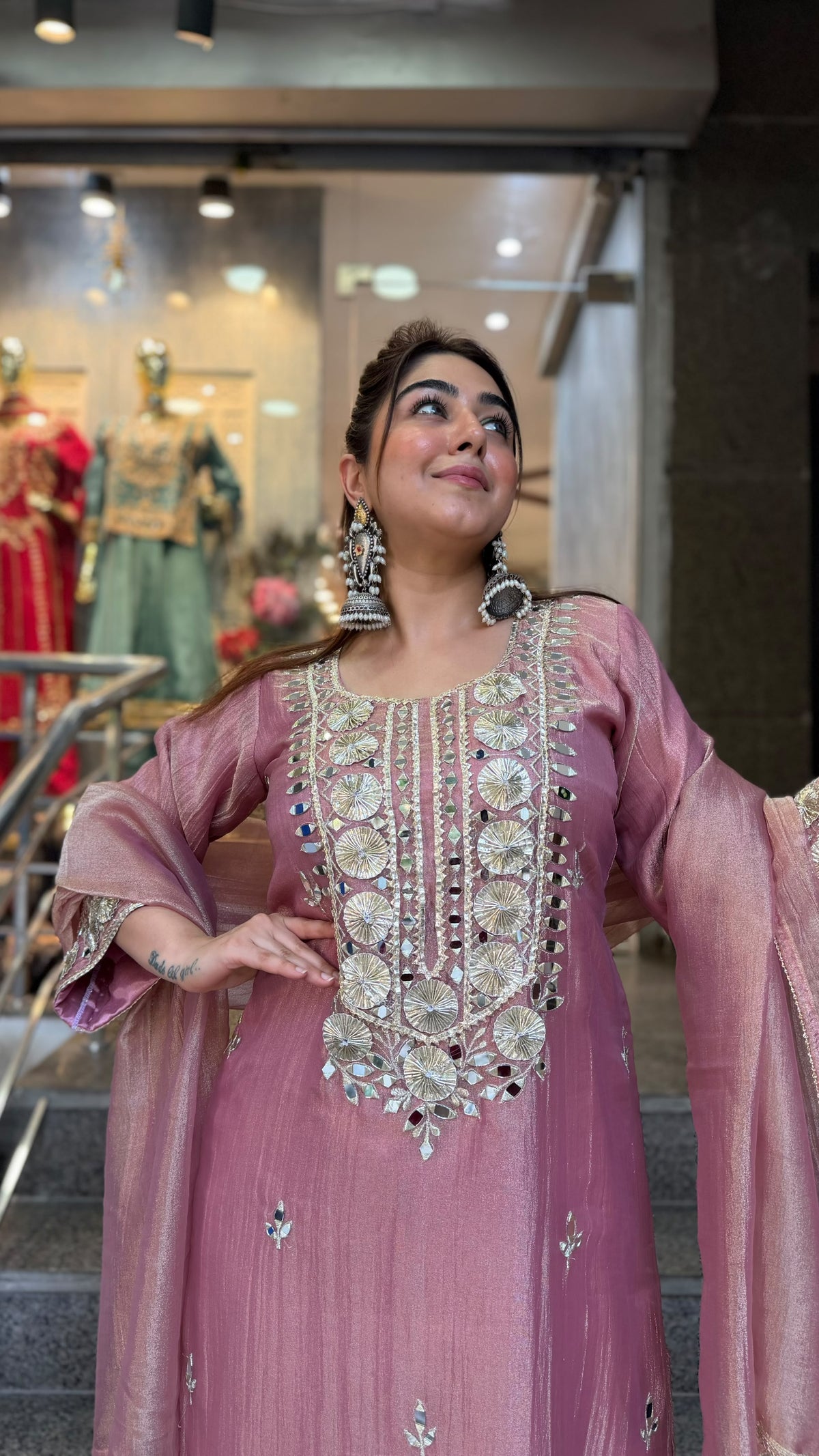 THE FARZANA  LONG SET
